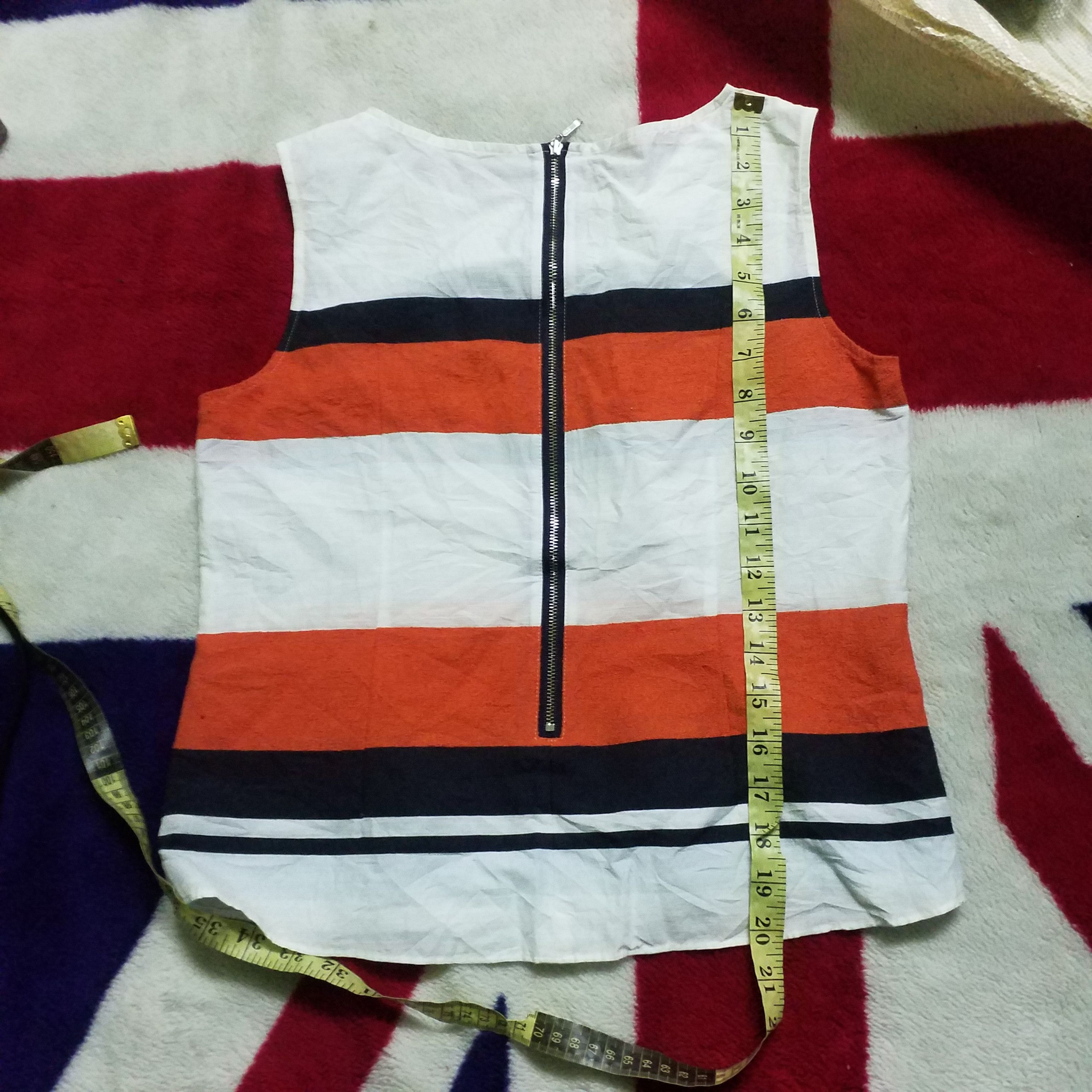 Japanese Brand LAUTRE AMONT TANK TOP STRIPE Size XS / US 0-2 / IT 36-38 - 1 Thumbnail