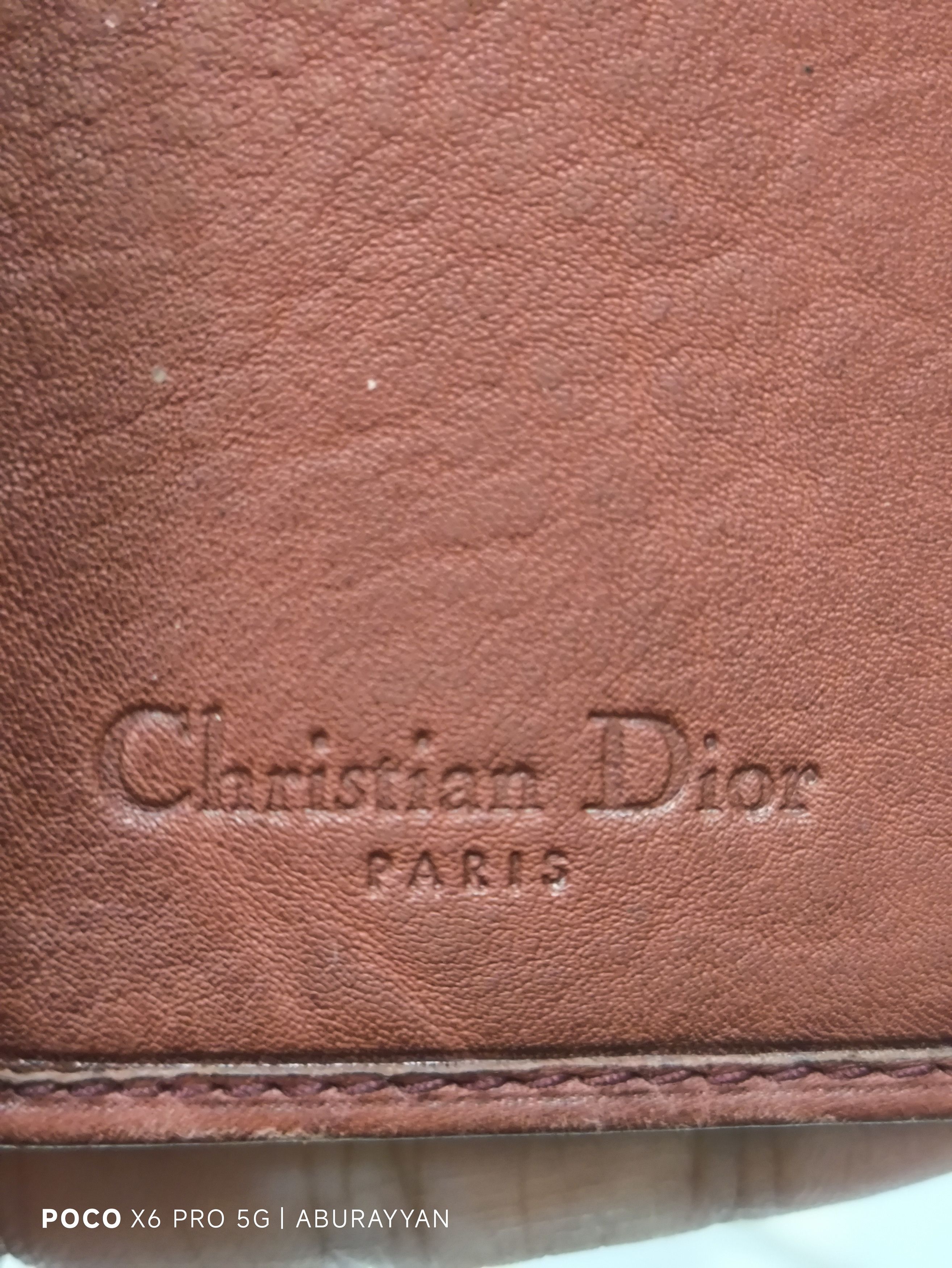 Dior Christian Dior Red Leather Vintage Gaucho Saddle Wallet Size ONE SIZE - 11 Thumbnail