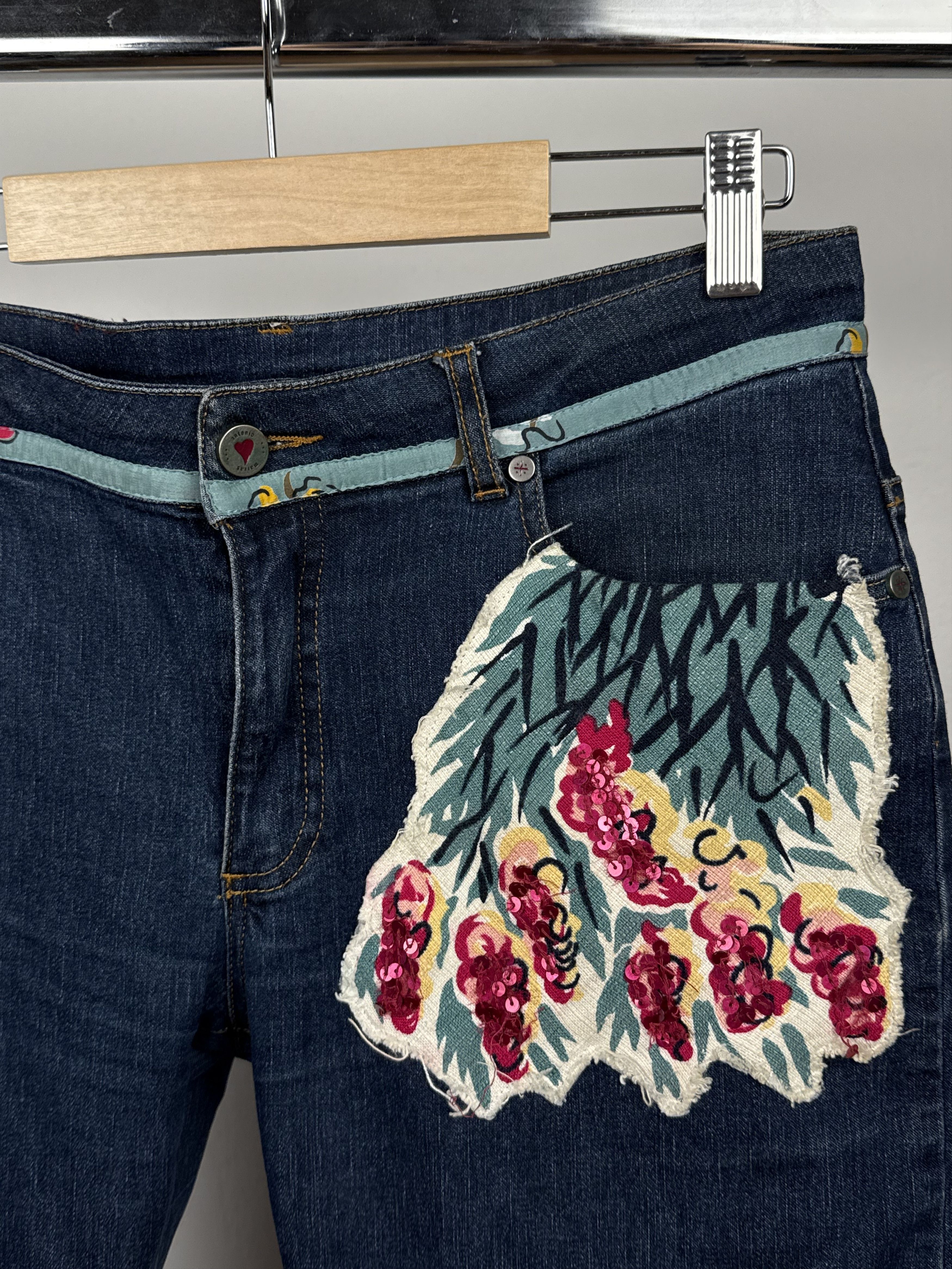 Antonio Marras Antonio Marras runway cropped slim jeans Size 30" / US 8 / IT 44 - 3 Thumbnail