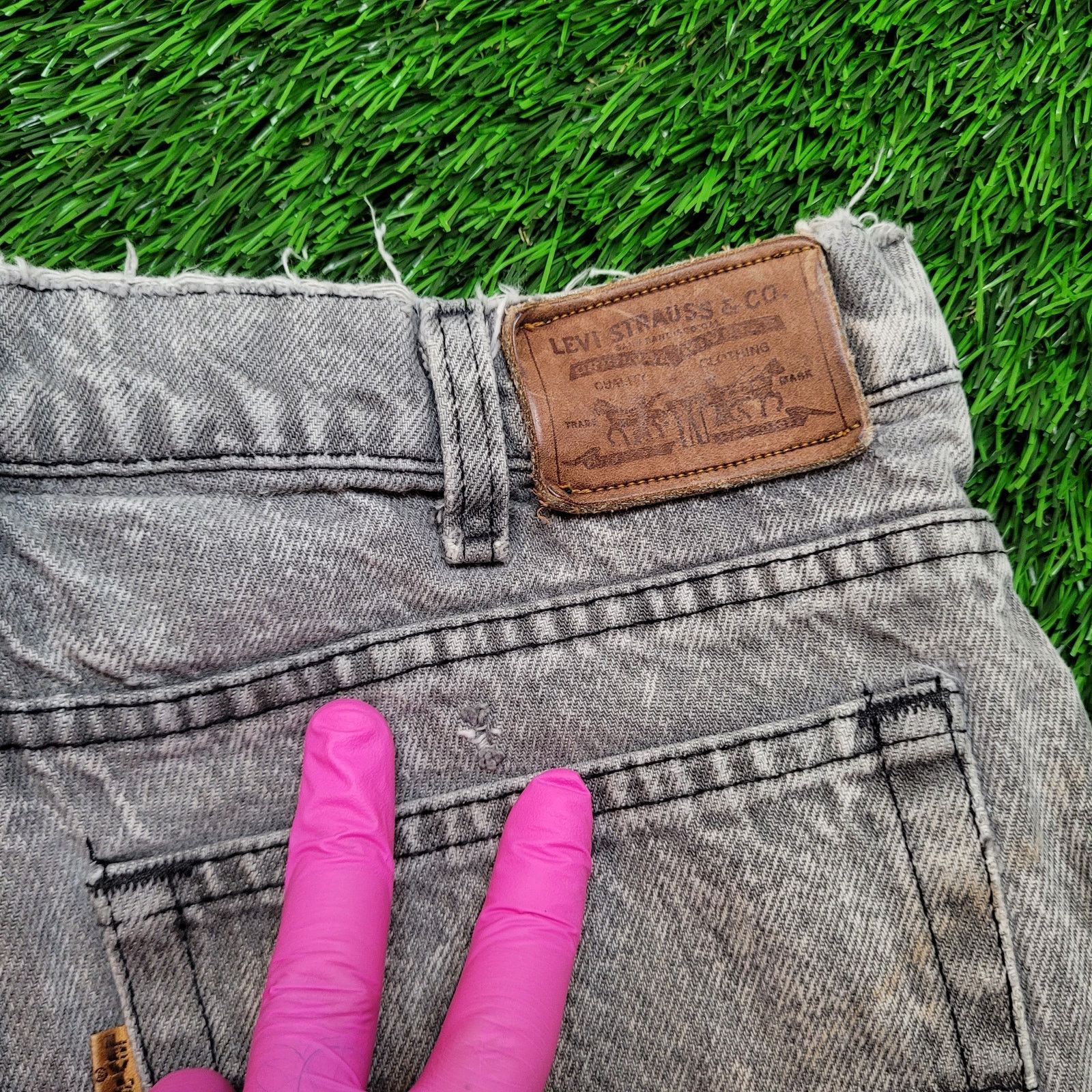 Levi's VTG 90s Levi's Jeans 32x33 (Tag 34x32) High Rise Acid Wash Size US 32 / EU 48 - 6 Thumbnail