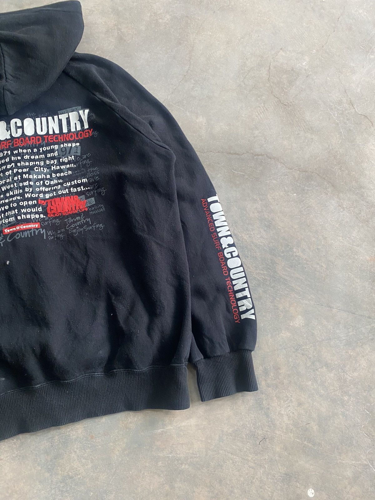 JNCO × Vintage T&C Surf Hip Hop Zipper Hoodie Poem Size US M / EU 48-50 / 2 - 10 Thumbnail