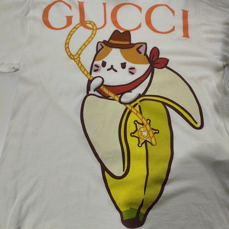 Gucci Gucci White t-shirt short sleeves Size XXS / US 00 / IT 34 - 3 Thumbnail