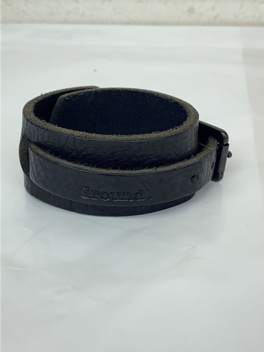 Ground Y Yohji Leather Wristband Size ONE SIZE - 2 Thumbnail
