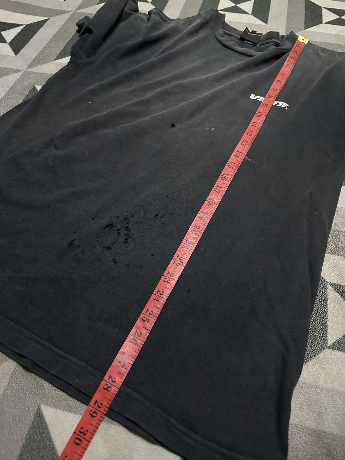 Vans Vintage Thrased 90s Vans backhit tshirt Size US XL / EU 56 / 4 - 7 Thumbnail