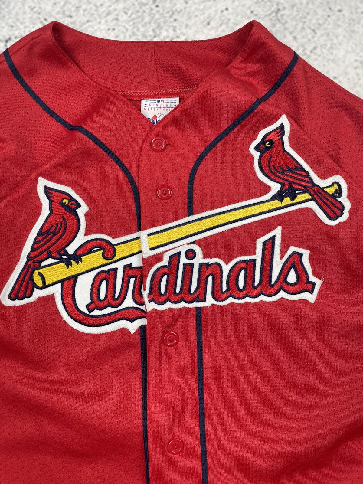 Majestic Majestic XL St. Louis Cardinals #25 Mark McGwire MLB Jersey Size US XL / EU 56 / 4 - 9 Thumbnail
