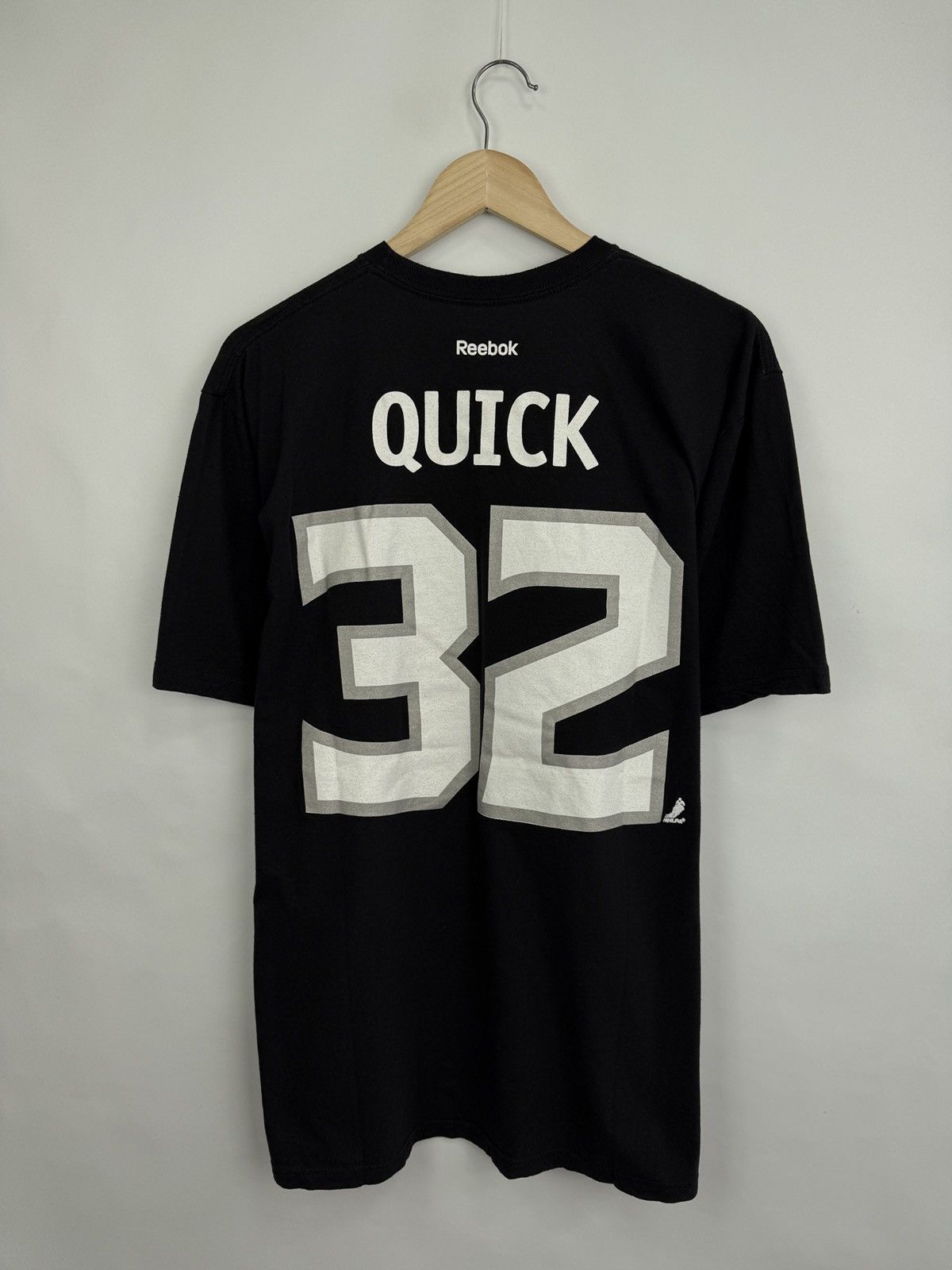 Reebok 🇺🇸 Y2K Jonathan Quick Los Angeles King NHL Reebok T-Shirt Size US XL / EU 56 / 4 - 9 Thumbnail