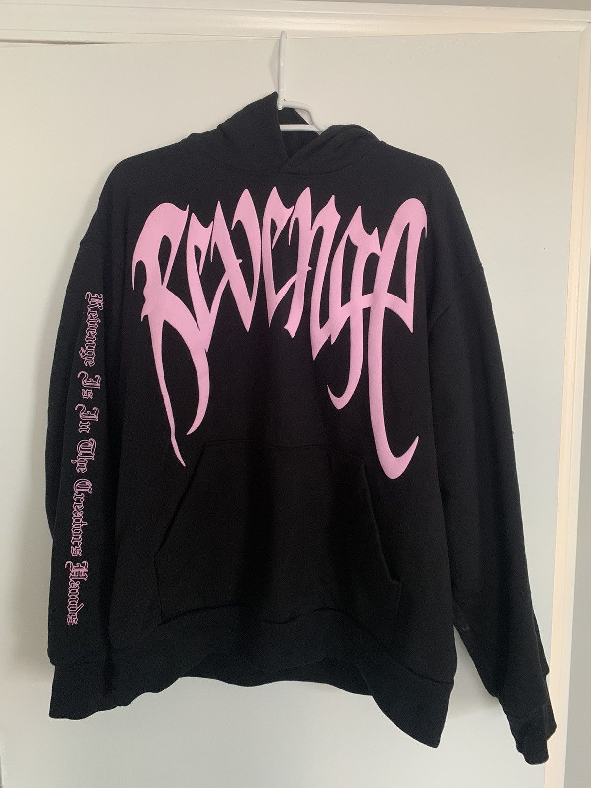 image of Revenge X Heartbreak Valentines Hoodie in Black, Men's (Size Large)