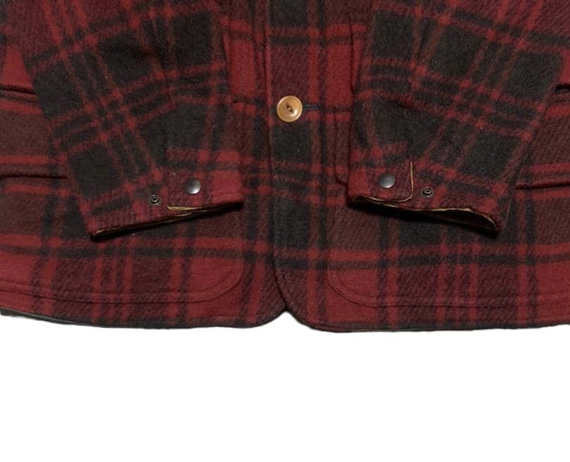 Japanese Brand Vintage Plaid Wool Jacket BORDERCOLLIE Size US M / EU 48-50 / 2 - 2 Thumbnail
