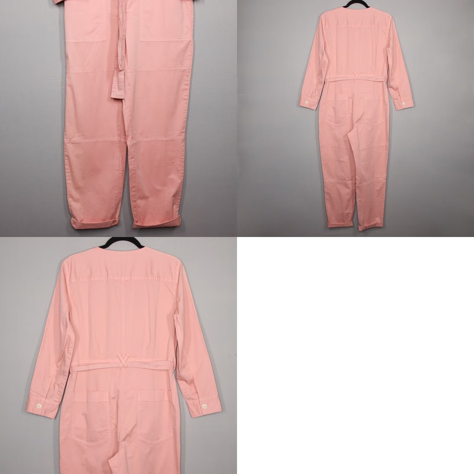 Alex Mill Alex Mill Jumpsuit Size S Misty Rose Long Sleeve Utility Cotton Twill Casual Women Belt Size S / US 4 / IT 40 - 8 Thumbnail