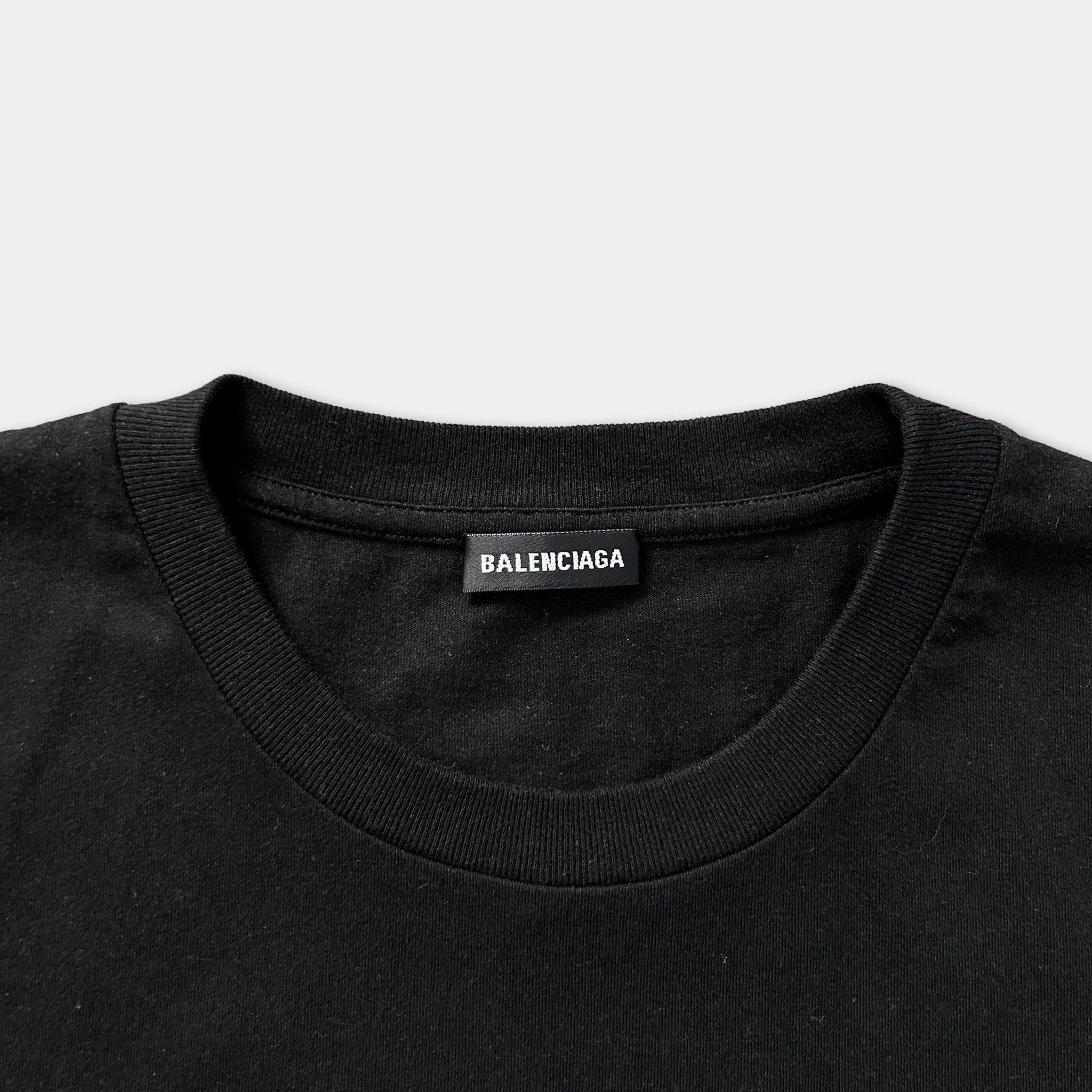 Balenciaga Balenciaga Logo Baby Tee Size US S / EU 44-46 / 1 - 3 Thumbnail