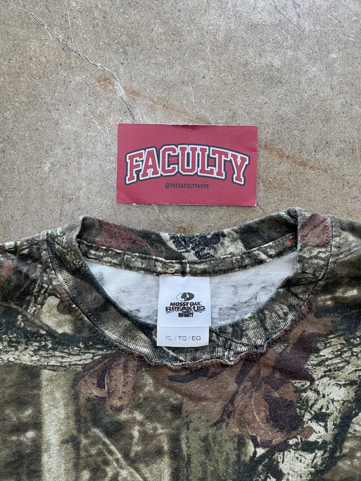 Mossy Oaks × Vintage Mossy Oaks Break Up Real Wood Camo Tee XL Size US XL / EU 56 / 4 - 3 Thumbnail
