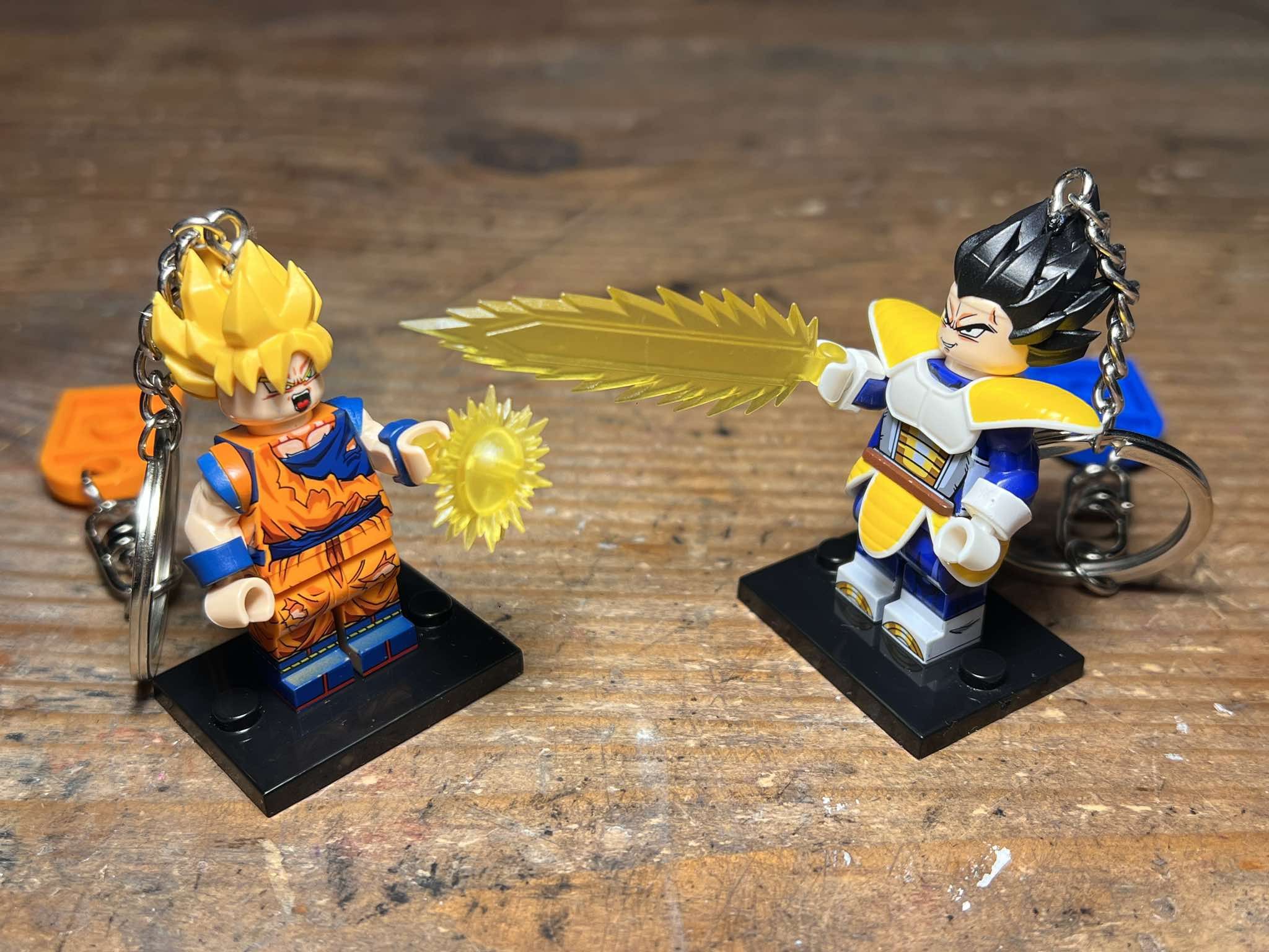 Other Dragon Ball Z Goku Vegeta anime minifigure keychain Size ONE SIZE - 11 Thumbnail