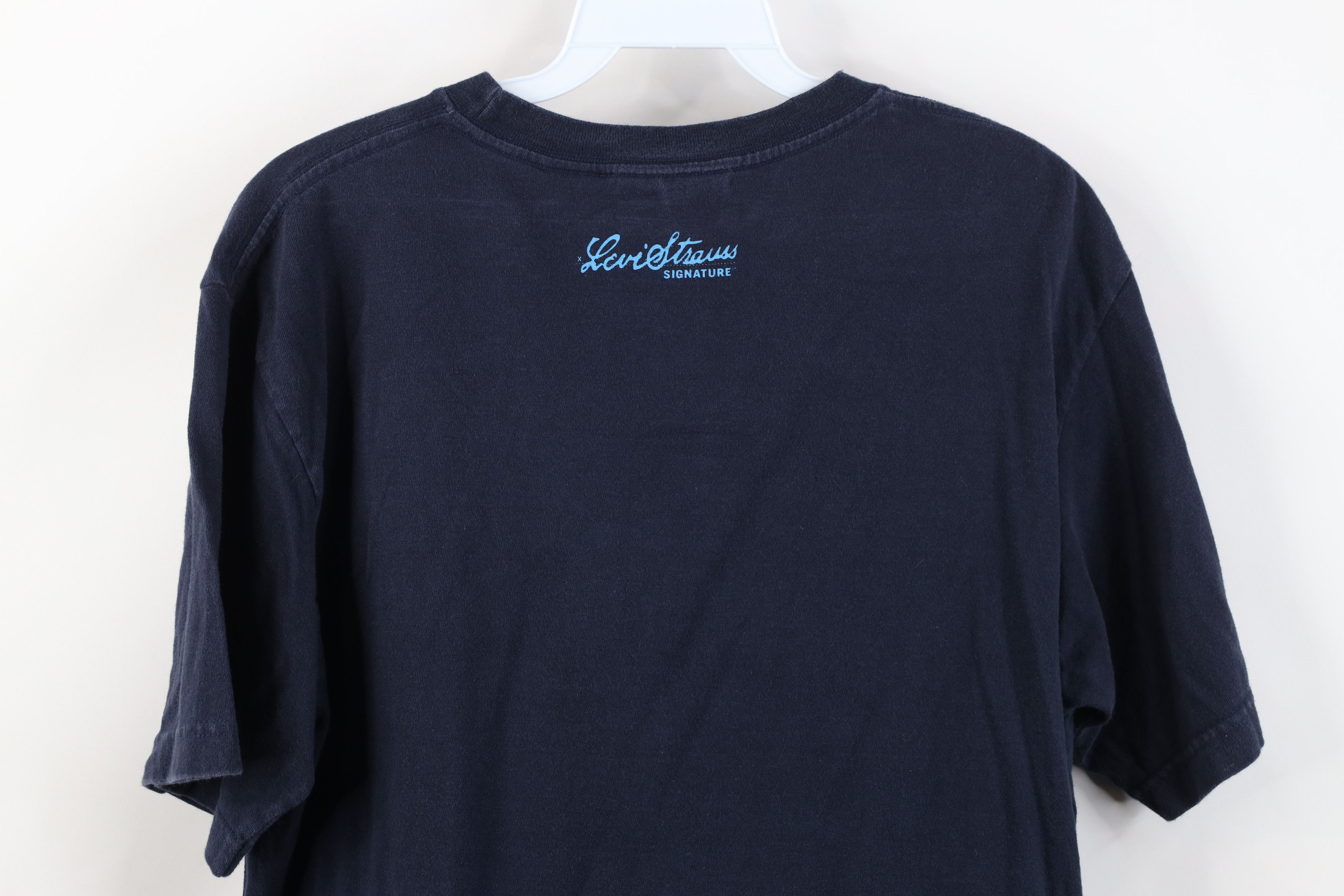 Levi's Vintage Y2K 2003 Levis Spell Big Logo Short Sleeve T-Shirt Size US S / EU 44-46 / 1 - 13 Thumbnail