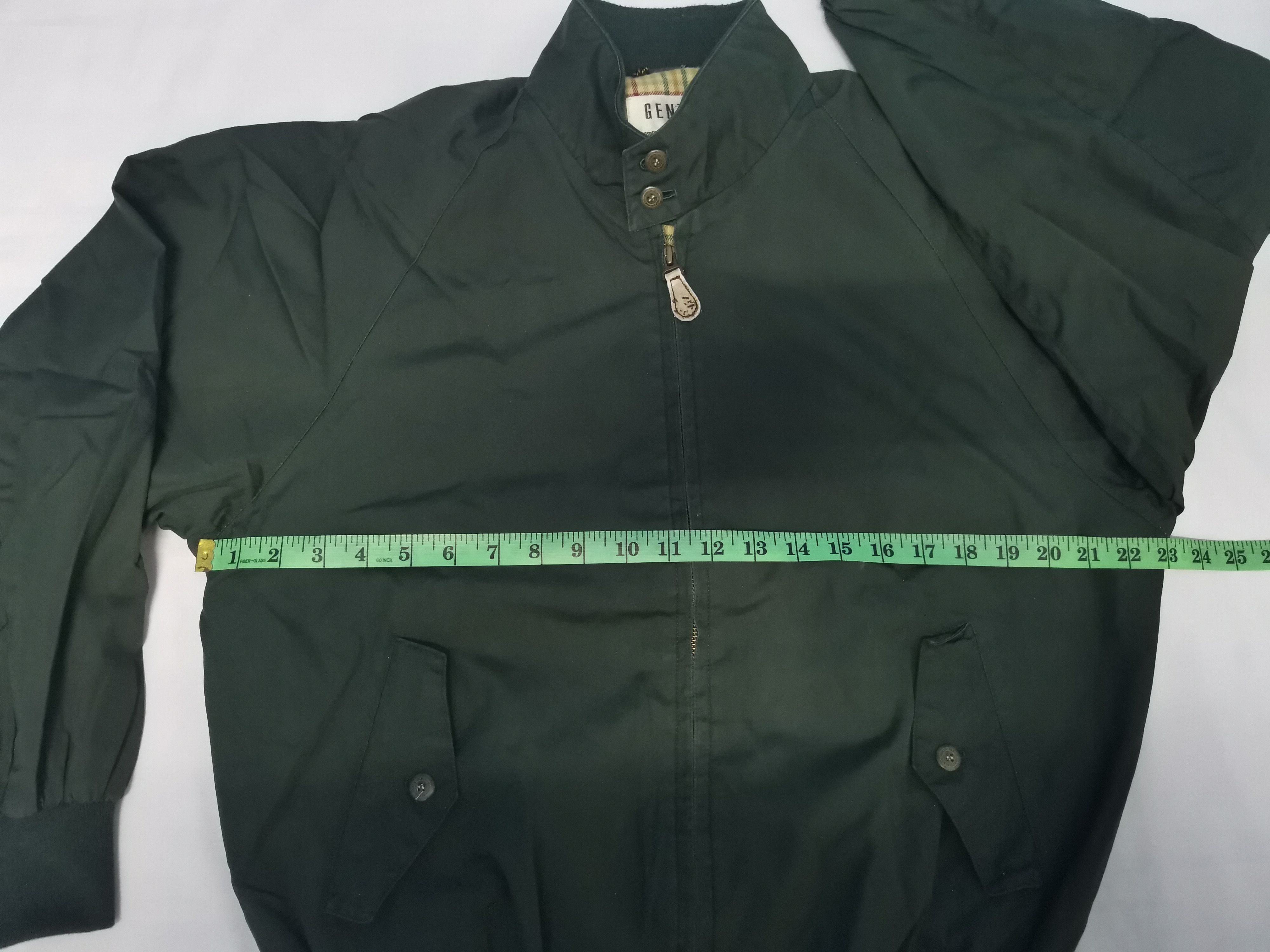 Gents Gent's Bomber Jacket Japan Designer Army Green Vintage Size US L / EU 52-54 / 3 - 9 Thumbnail