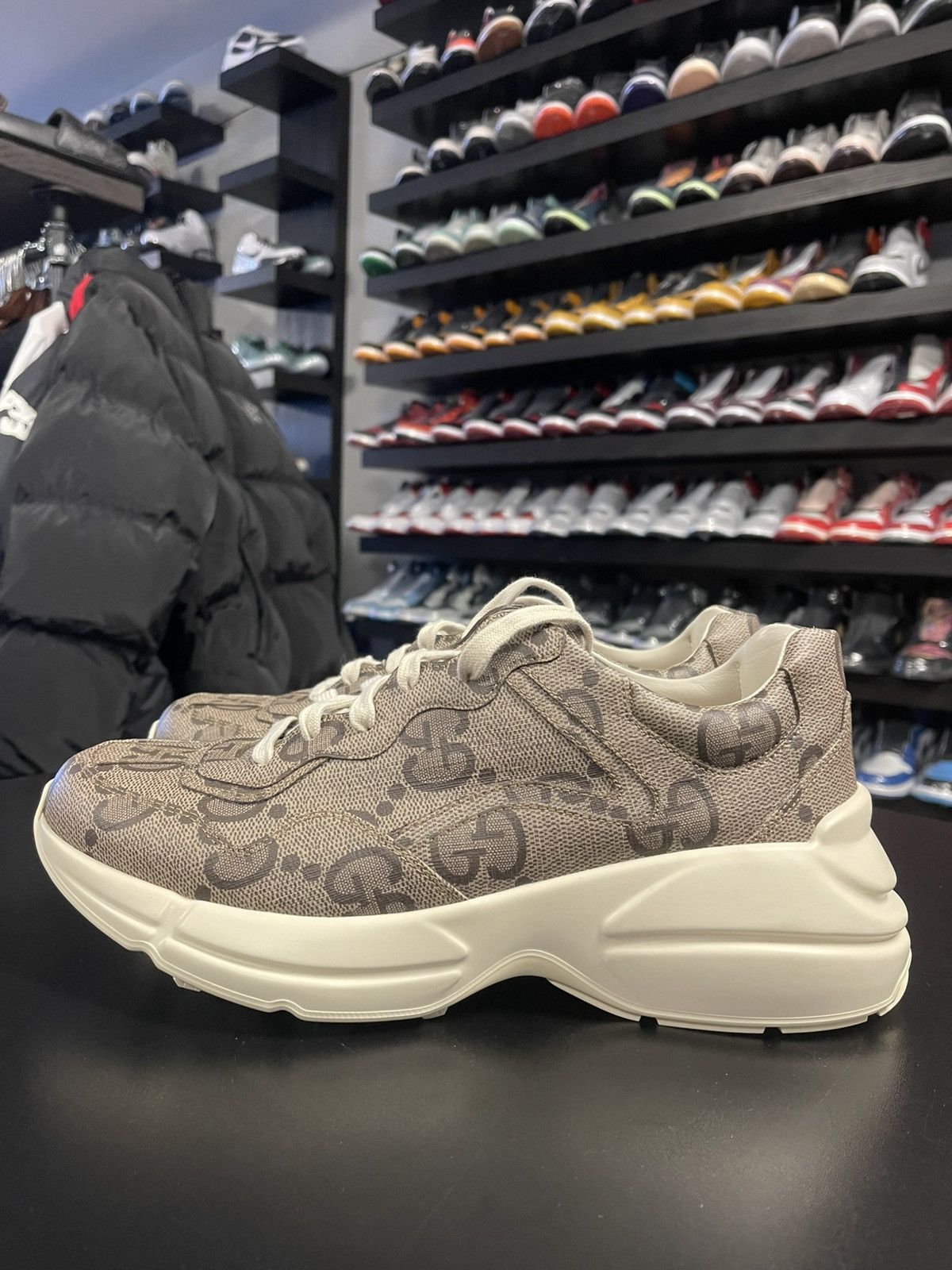 Gucci Size 9.5US/9G - Gucci Rhyton GG Supreme Monogram Brand New Size US 9.5 / EU 42-43 - 1 Thumbnail