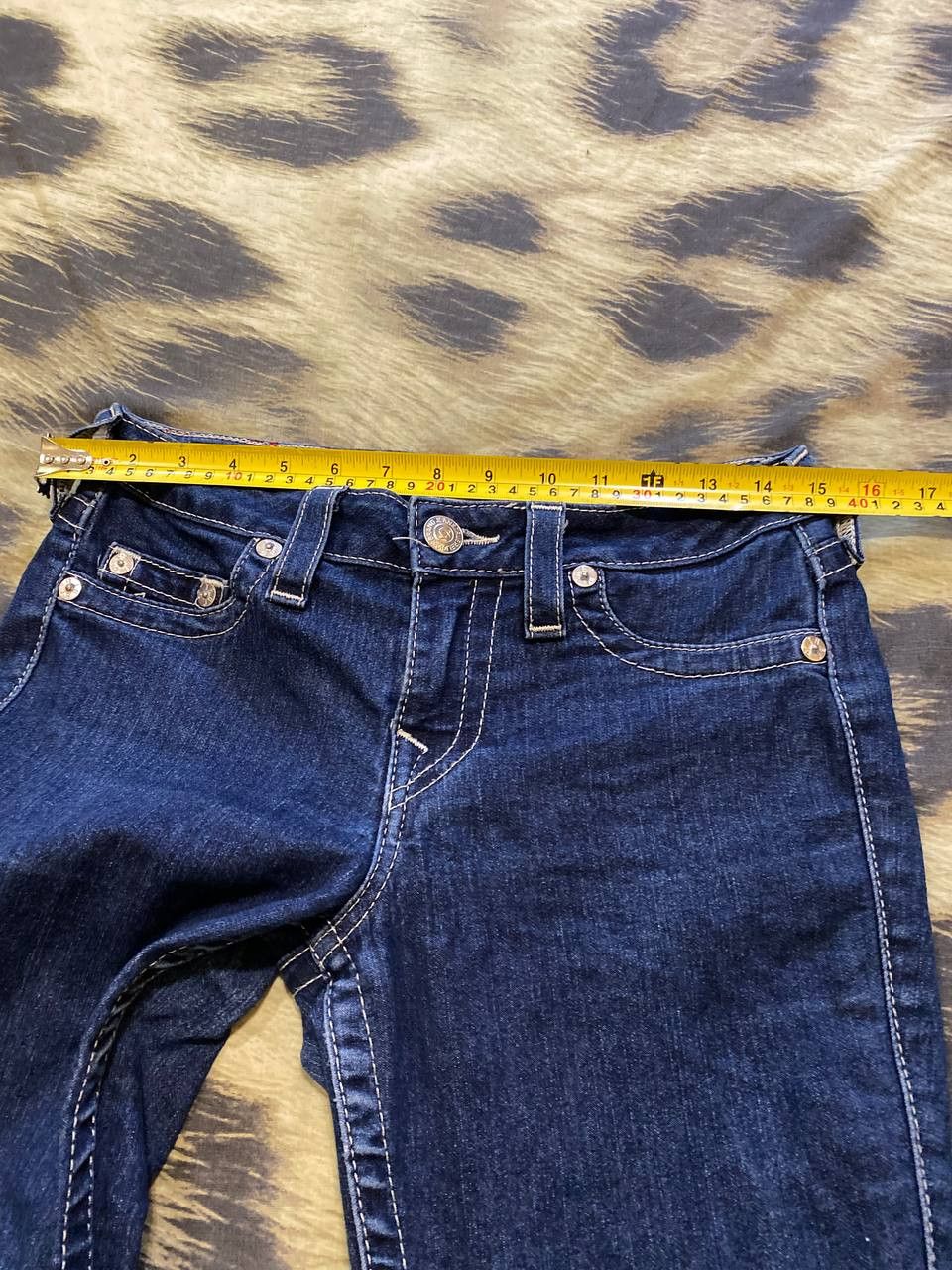 True Religion TRUE RELIGION MADE IN USA Slim Fit Denim Jeans Clean Look Size 28" / US 6 / IT 42 - 15 Thumbnail