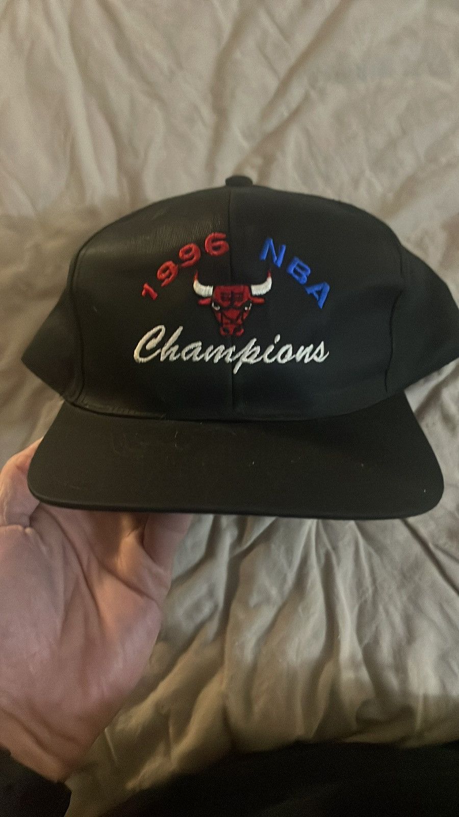 Jordan Brand × NBA Vintage 1996 Bulls Snap Back - Championship Size ONE SIZE - 1 Thumbnail