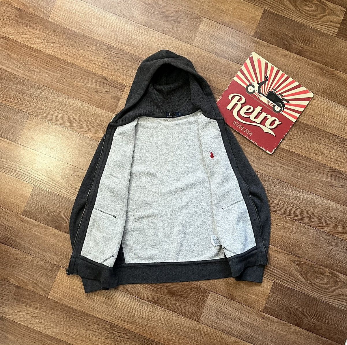 Polo Ralph Lauren Vintage Polo Ralph Lauren Full Zip Up Hoodie Size US M / EU 48-50 / 2 - 4 Thumbnail