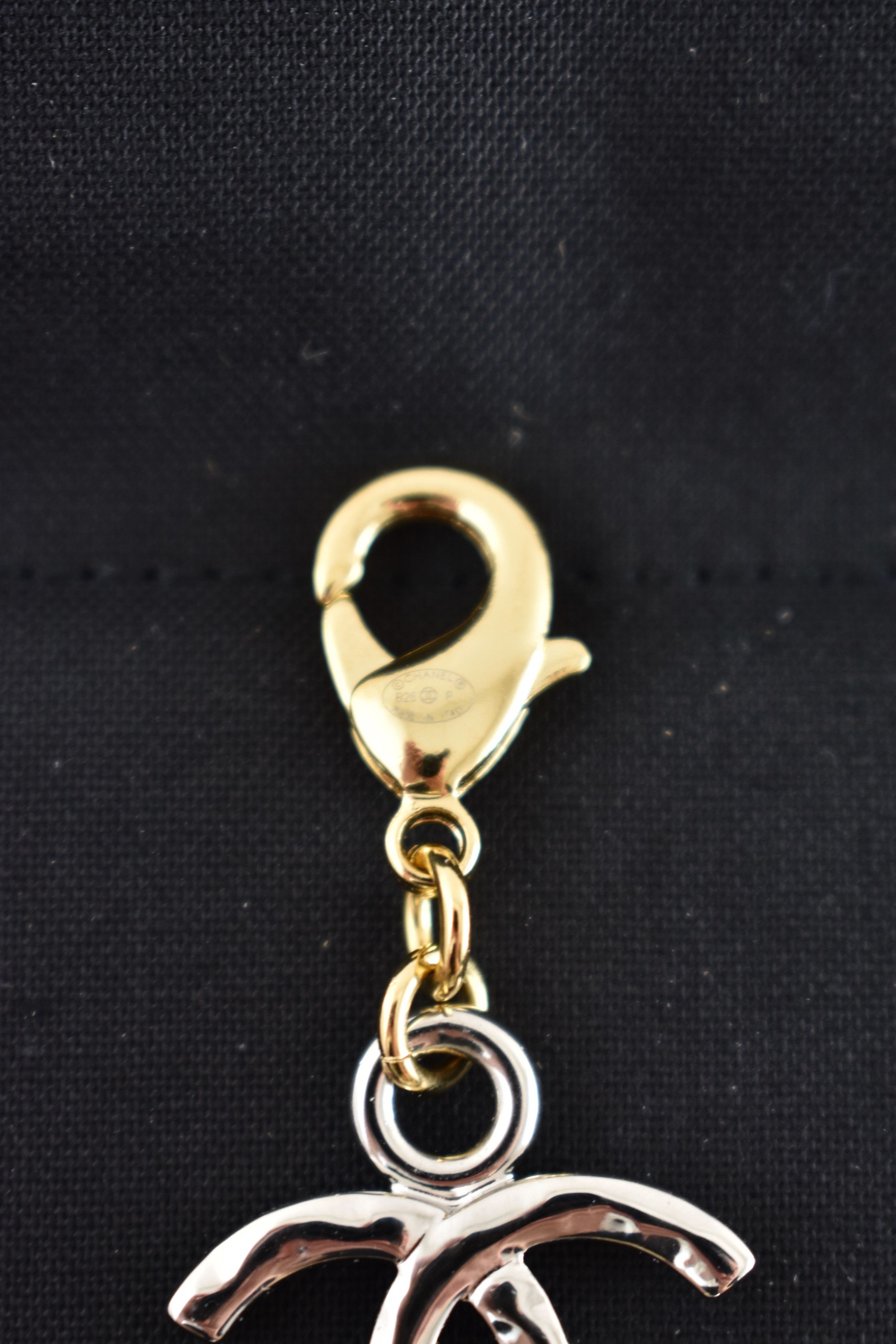 Chanel Chanel 26P Gold Silver Mixed Metal XL CC Logo Arm Bracelet Size ONE SIZE - 11 Thumbnail
