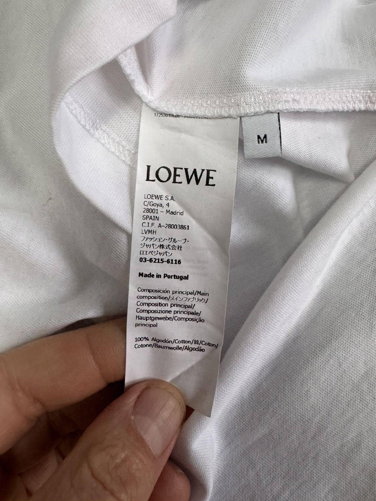 Loewe LOEWE men tshirt SEE PHOTOS FOR REAL TAPE MEASUREMENTS Size US M / EU 48-50 / 2 - 9 Thumbnail