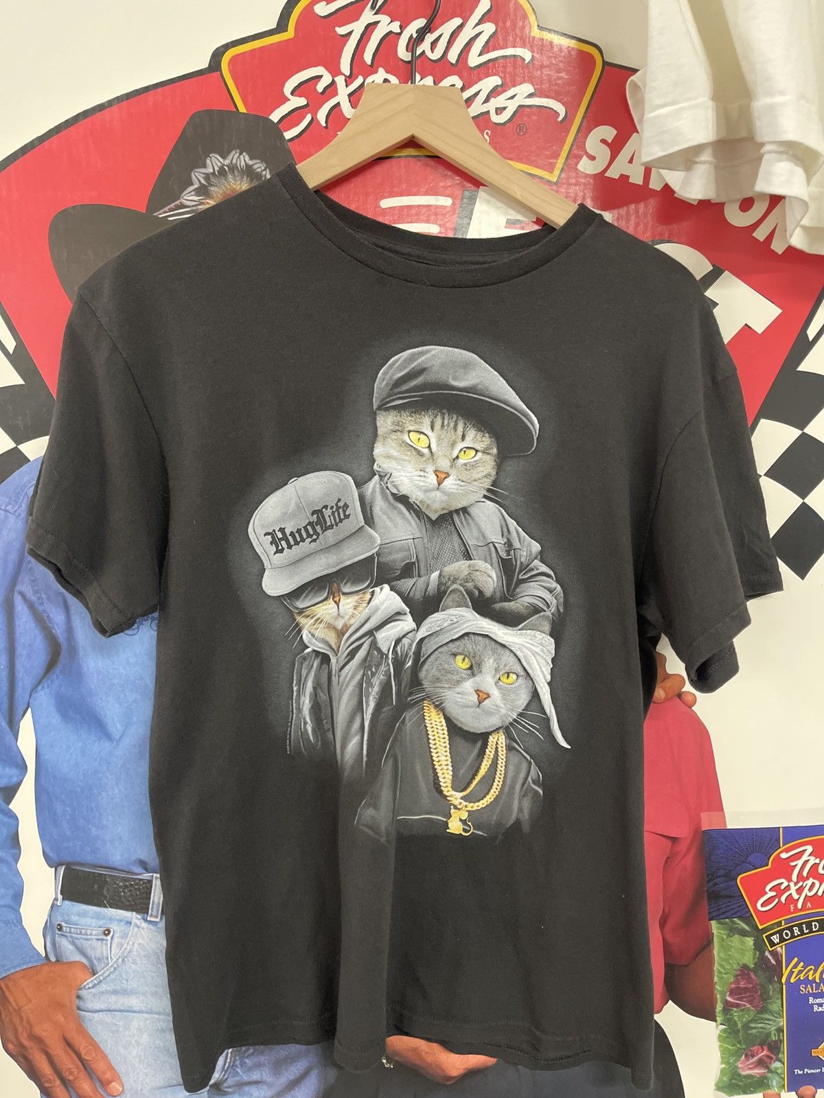 Vintage Black Cats tee Size US M / EU 48-50 / 2 - 1 Preview