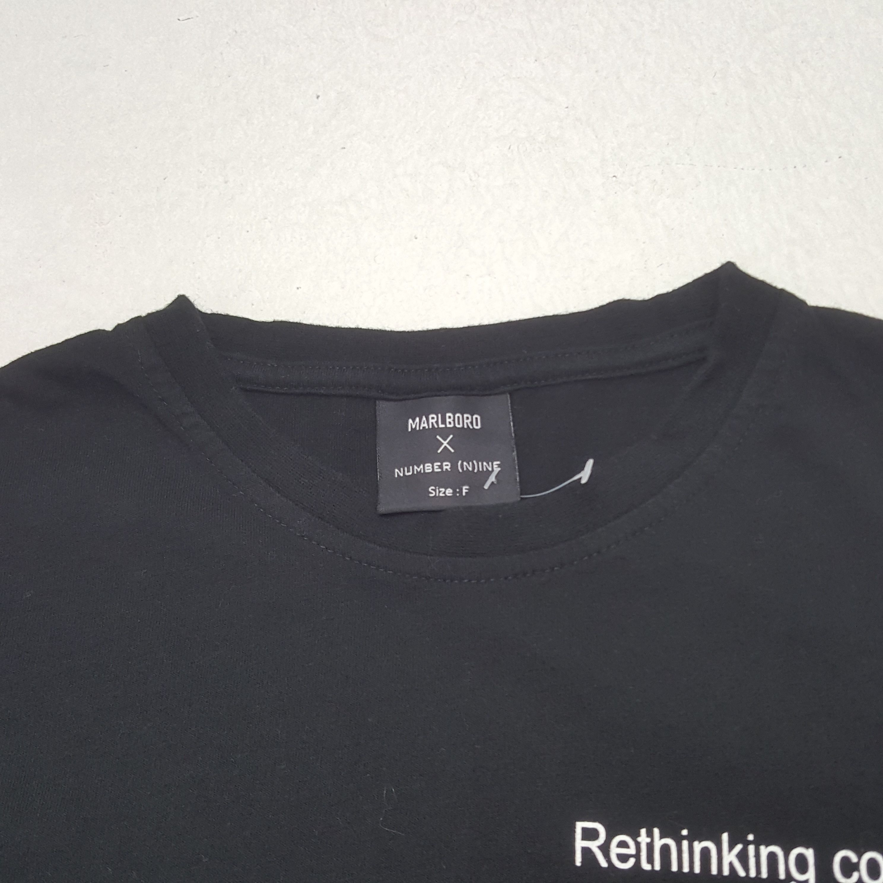 Marlboro × Number (N)ine × Vintage Vintage Number (N)ine x Marlboro Custom Signature Tshirt Size US M / EU 48-50 / 2 - 5 Thumbnail