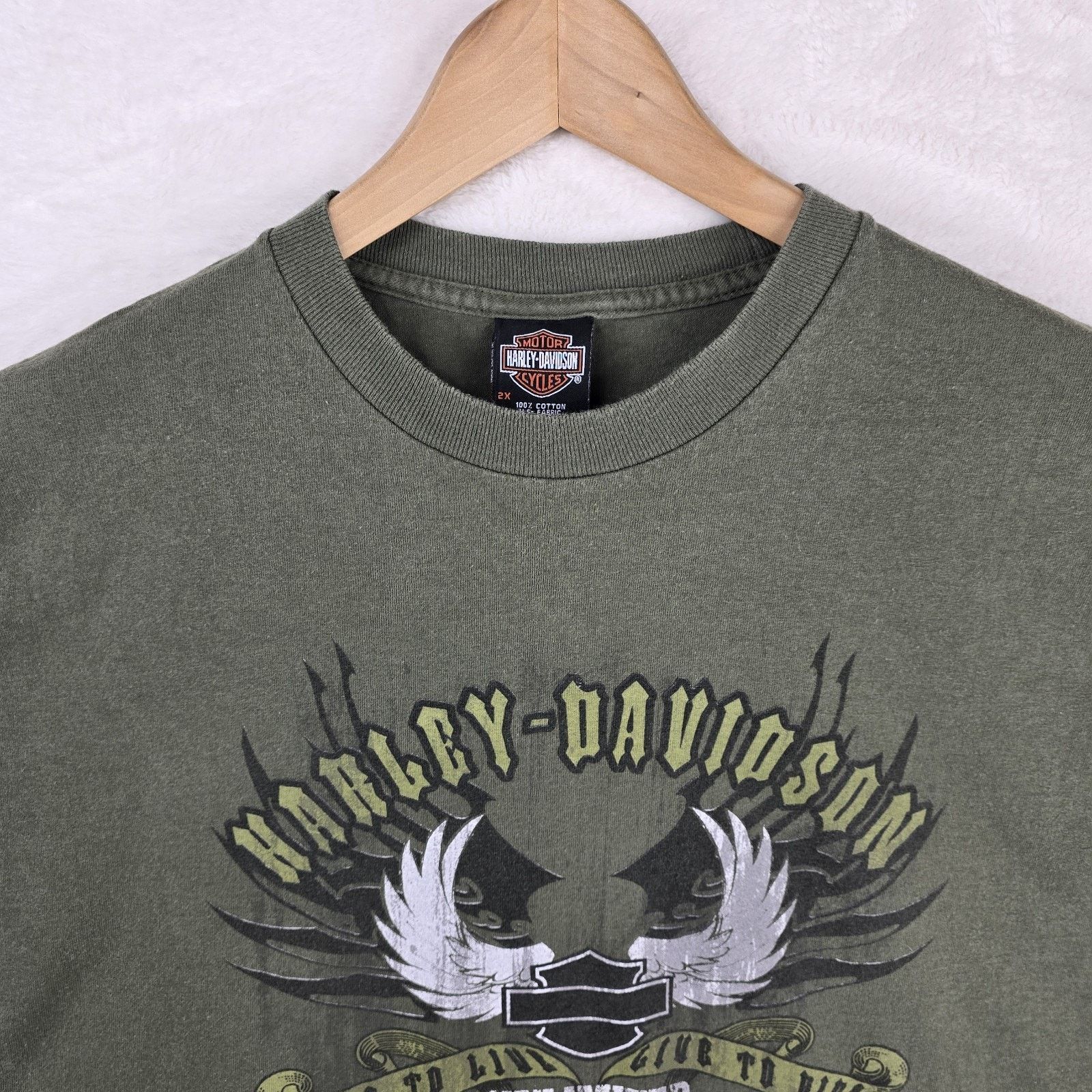 Harley Davidson Vtg Harley Davidson Motorcycle Historic Factory Shirt XXL Size US XXL / EU 58 / 5 - 6 Thumbnail