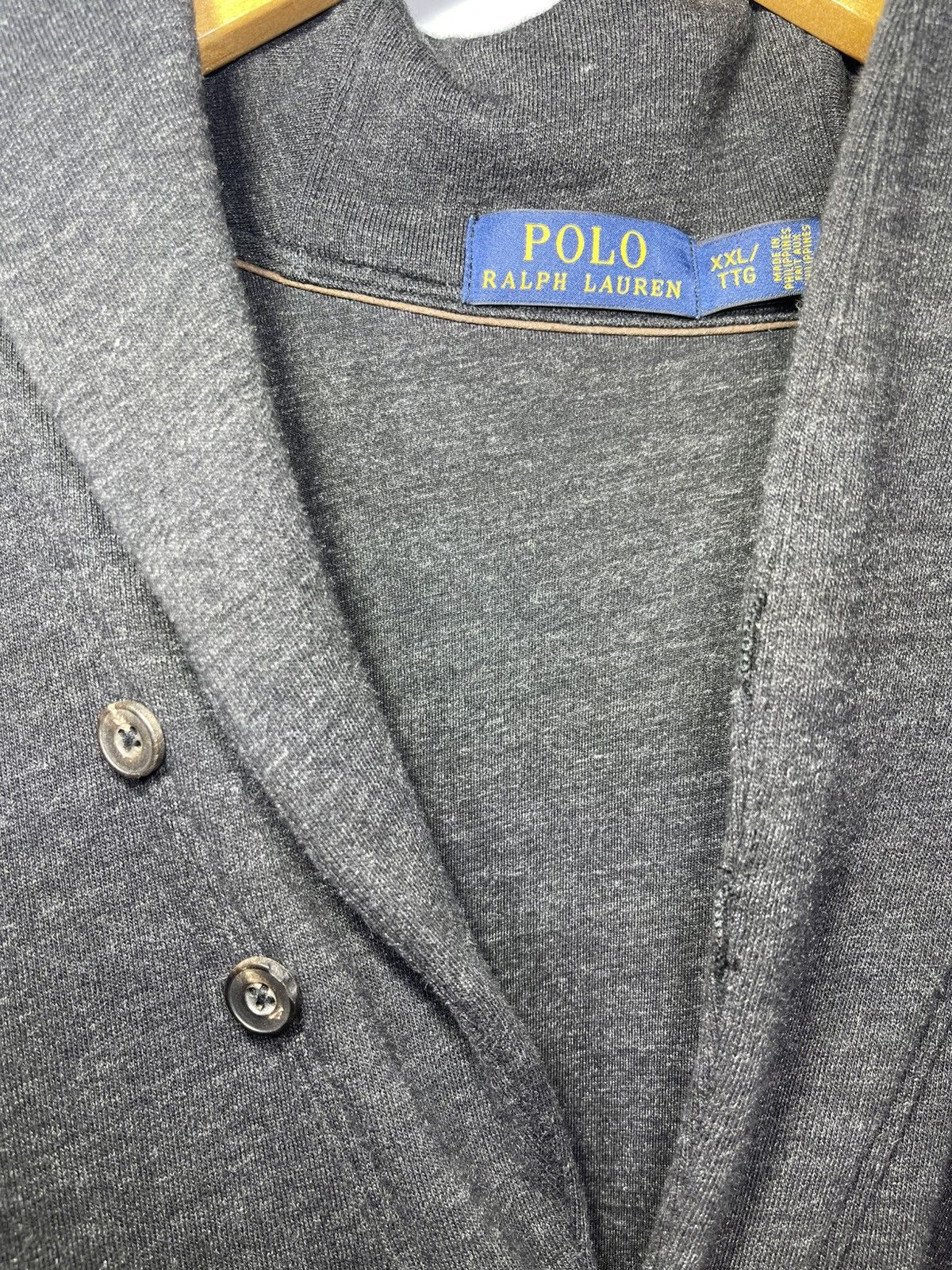 Polo Ralph Lauren Polo Ralph Lauren Sweater Shawl Collar Cardigan Pockets 2XL Size US XXL / EU 58 / 5 - 3 Thumbnail