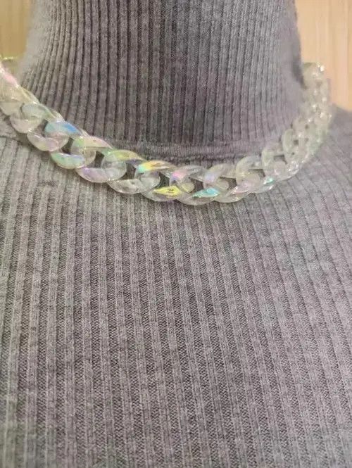 VIBE Titanium steel Necklace Chain Size ONE SIZE - 1 Thumbnail