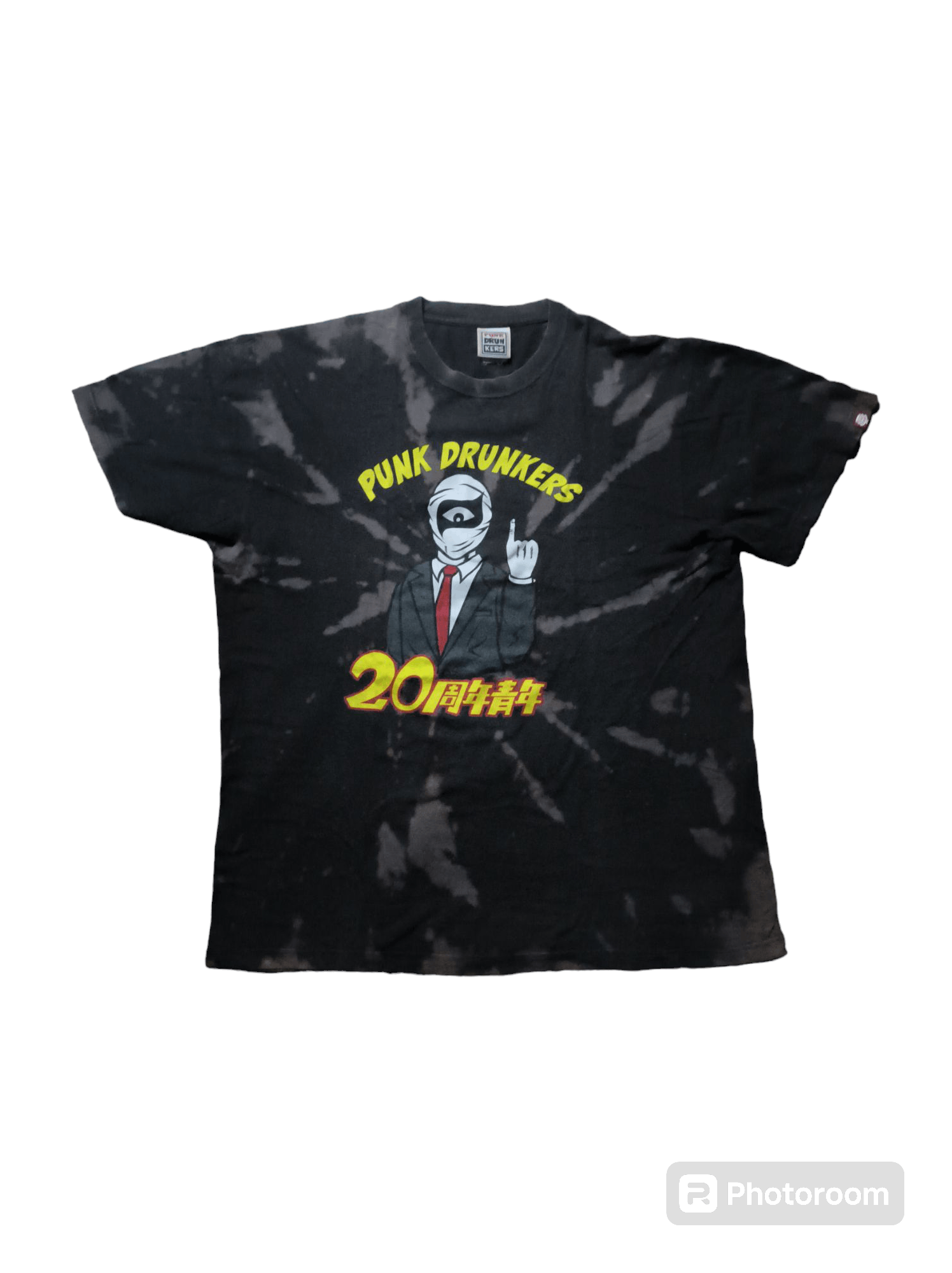 Anime × Cartoon Network × Japanese Brand RARE Anime Parody Collab 20th Century Boys x Punk Drunkers Size US XXL / EU 58 / 5 - 3 Thumbnail