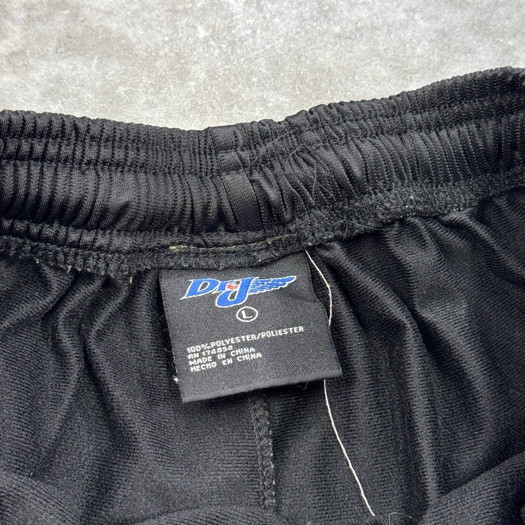 Julius Dr J Julius Erving shorts Mens L Basketball Satin Blue with Drawstring Pockets Vintage 70s 80s NBA Y2K Size US 33 - 4 Thumbnail