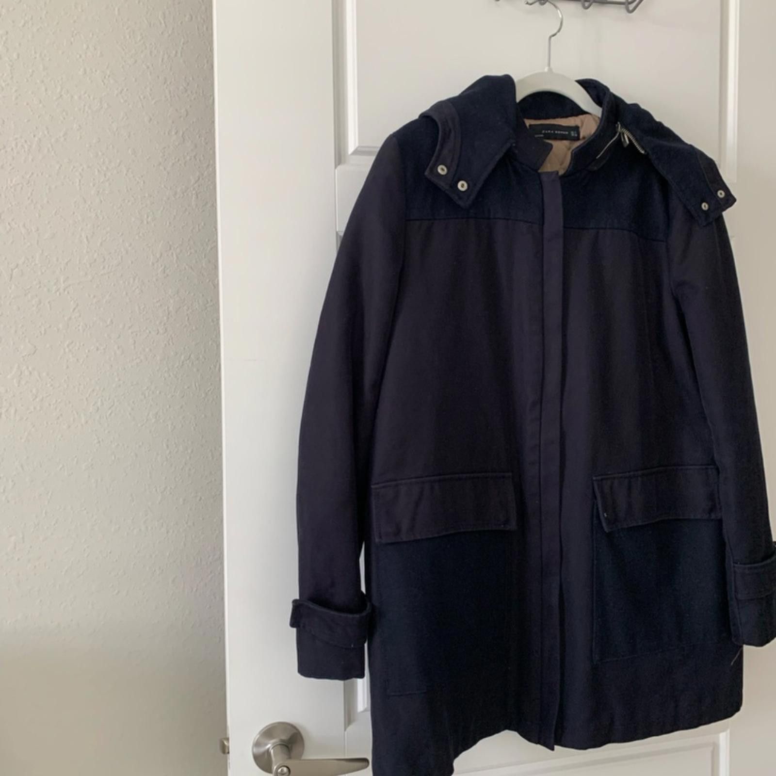Zara Zara Women Winter Jacket Size L / US 10 / IT 46 - 4 Thumbnail