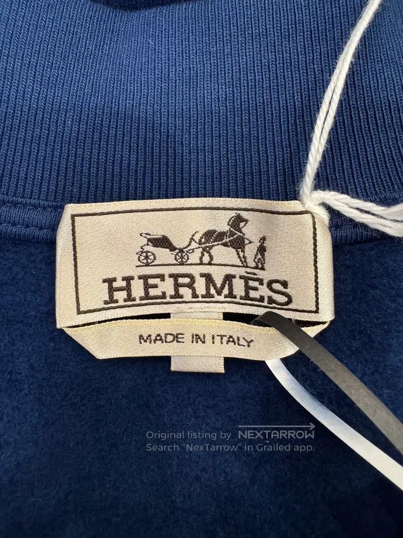 Hermes Hermes Geometric Mechanical Horse Logo Men's Dark Blue Bas Size US M / EU 48-50 / 2 - 5 Thumbnail