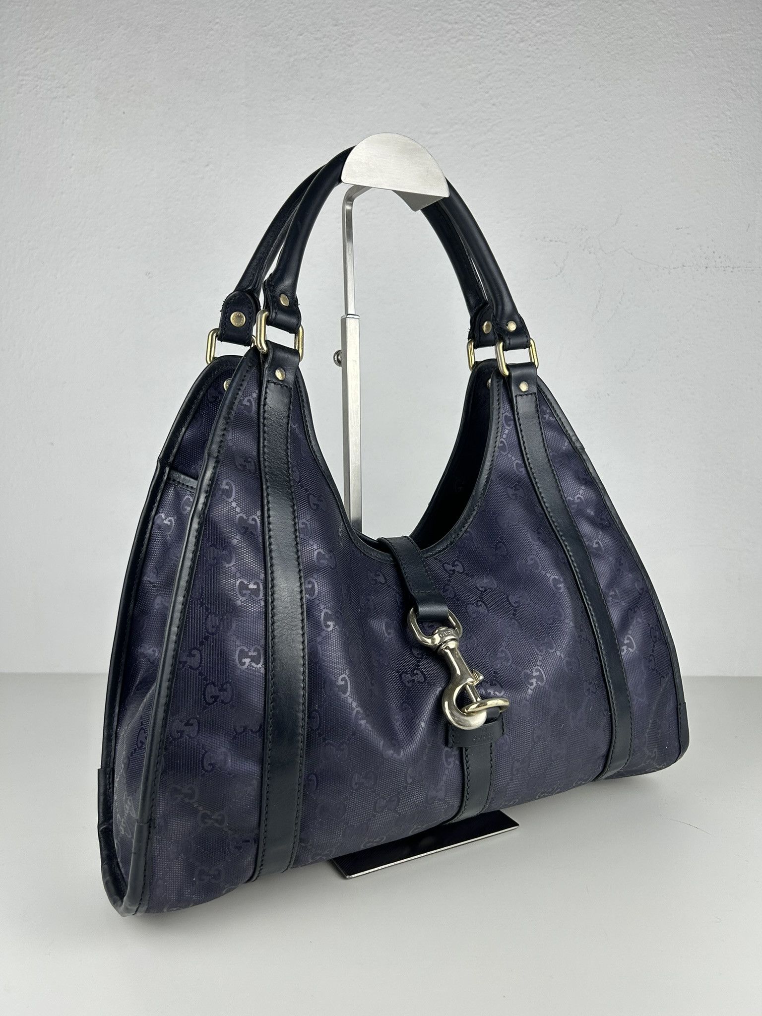 Gucci Gucci Jackie gg monogram coated canvas handbag Size ONE SIZE - 6 Thumbnail