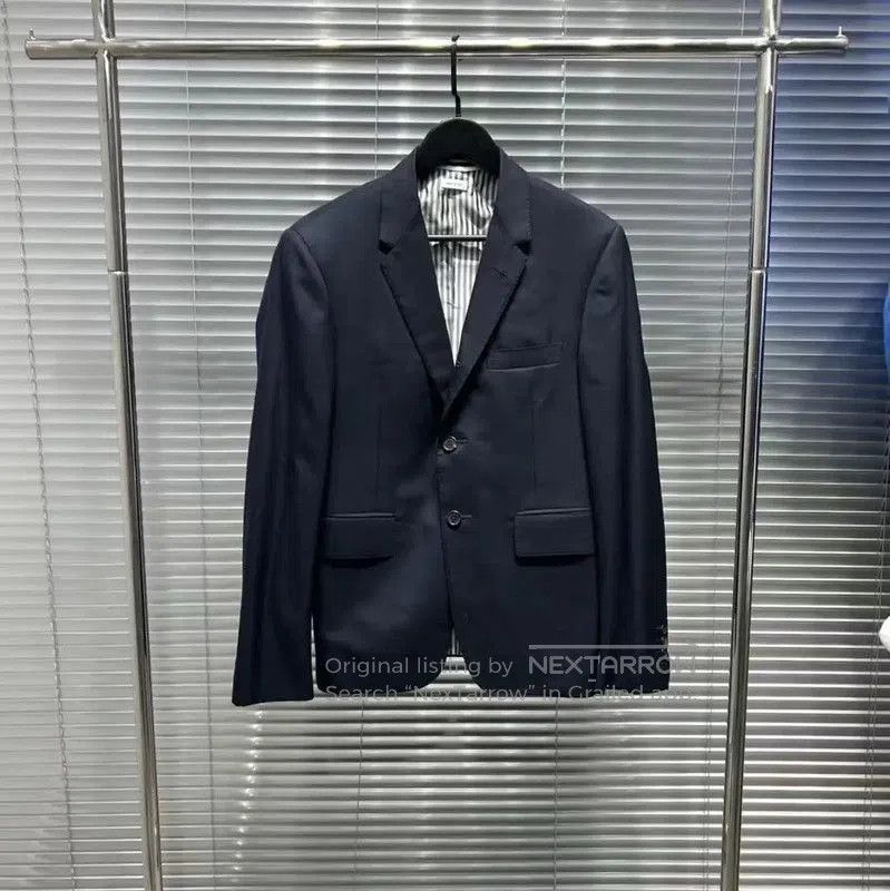 Thom Browne Thom Browne Wool Blend Black Long Sleeve Jacket . Size US M / EU 48-50 / 2 - 1 Thumbnail