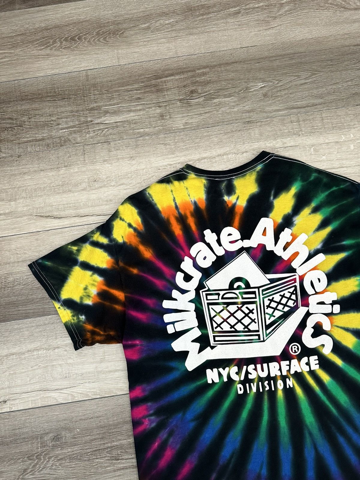 Milkcrate Athletics Milkcrate Athletics NYC Surface Tie Dye Face Logo Tee XL Size US XL / EU 56 / 4 - 2 Thumbnail