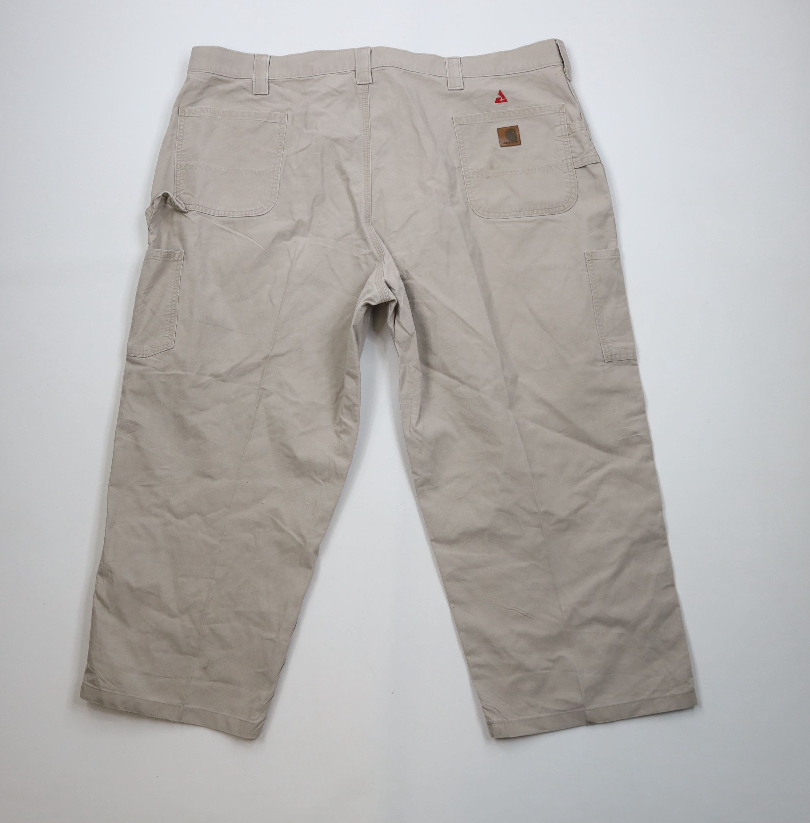 Carhartt × Vintage Vintage Y2K Carhartt Original Fit Wide Leg Pants Beige Tan Size US 44 / EU 60 - 12 Thumbnail