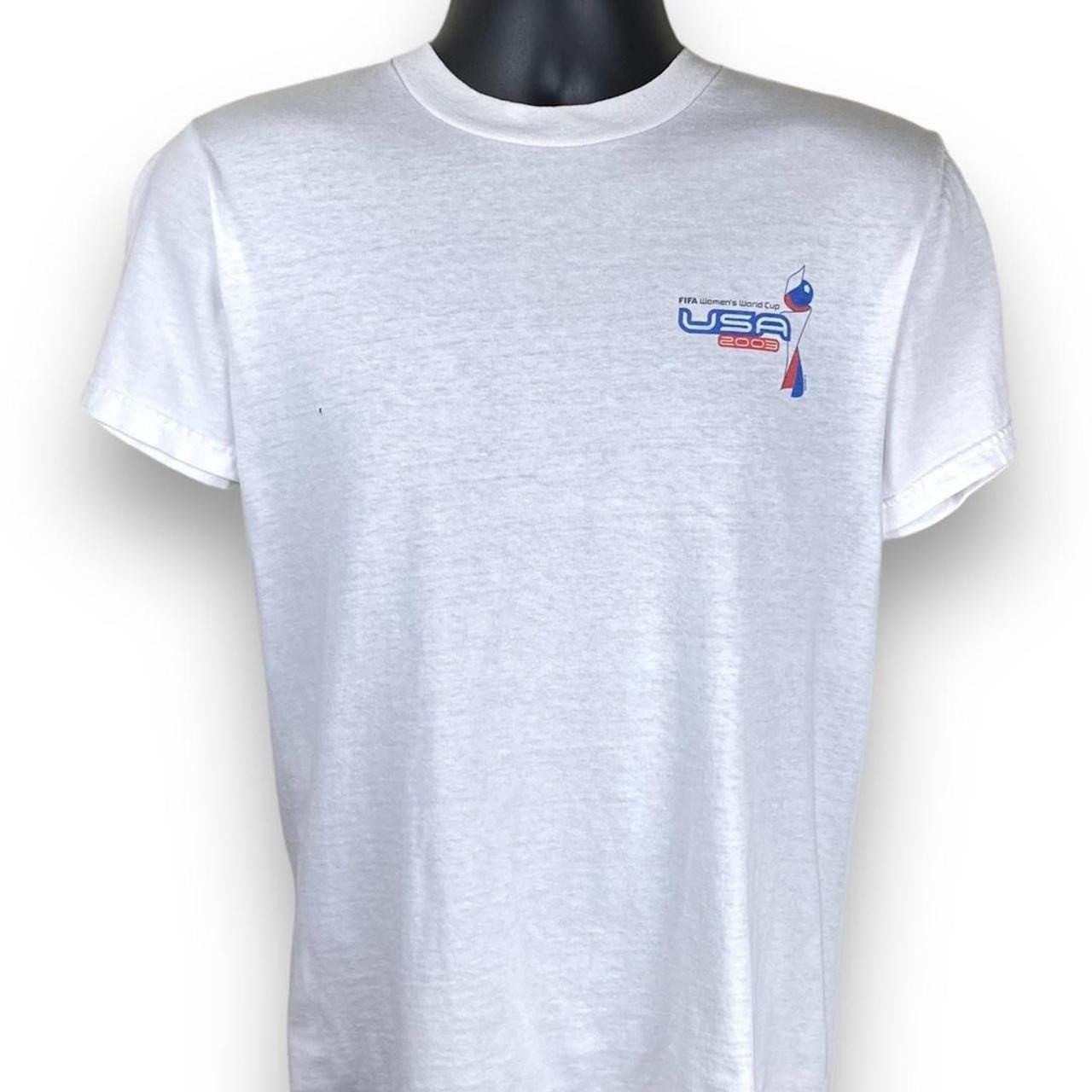 Vintage Vintage FIFA Women’s World Cup USA Soccer Sports Tshirt Size US S / EU 44-46 / 1 - 2 Thumbnail