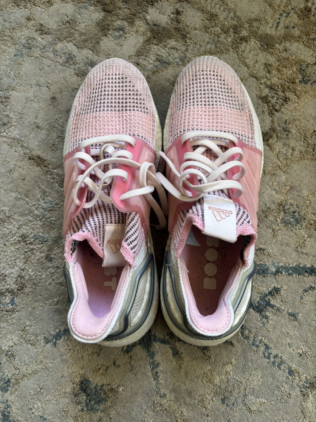 Adidas Womens 9.5 Adidas Ultra Boost 19 True Pink Orchid Tint Size US 9.5 / IT 39.5 - 2 Thumbnail