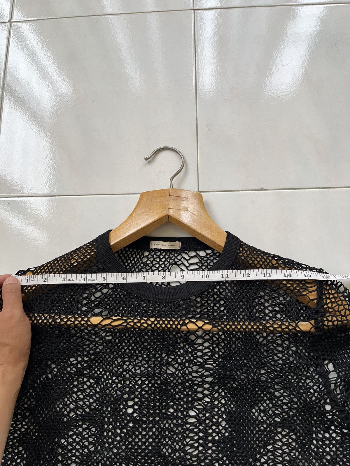 Yoshiyuki Konishi Rare 💥 Yoshiyuki Konishi Mesh Size S / US 4 / IT 40 - 10 Thumbnail
