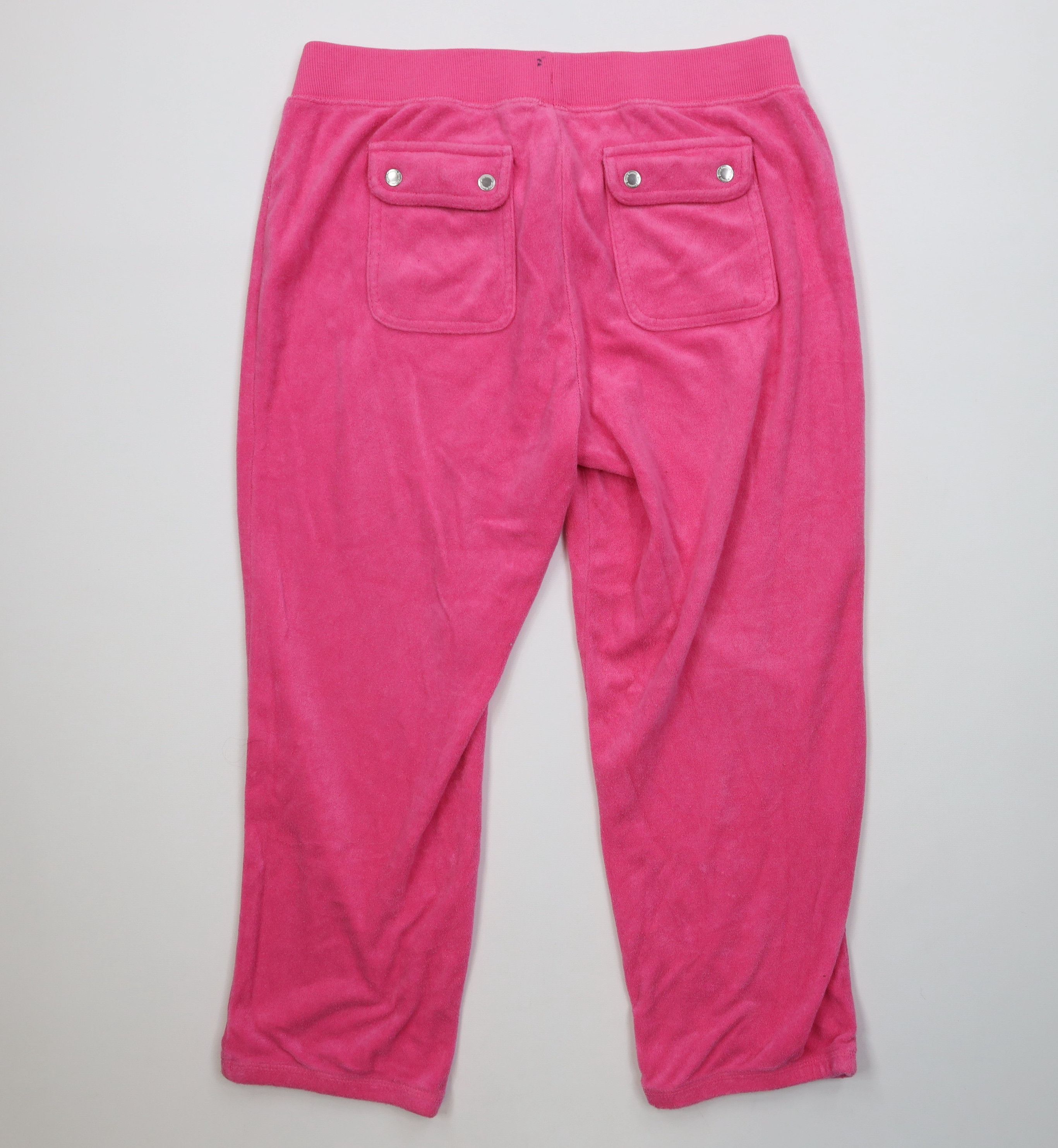 Juicy Couture Vintage 90s Y2K Juicy Couture Terry Cloth Capris Pants Size 28" / US 6 / IT 42 - 7 Thumbnail