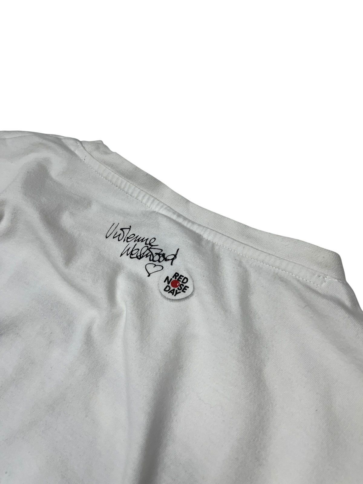 Vivienne Westwood Vintage Vivienne Westwood x Comic Relief Red Nose Day Shirt Size US L / EU 52-54 / 3 - 9 Thumbnail