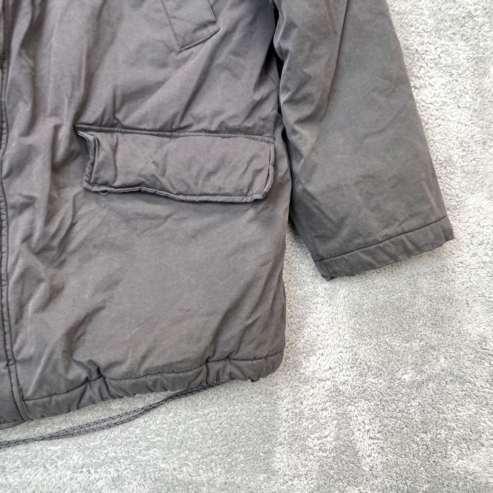 Gap VINTAGE Gap Jacket Mens L Gray Parka Cotton Insulated Lined Full Zip Size US L / EU 52-54 / 3 - 5 Thumbnail