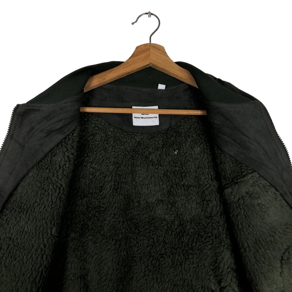 White Mountaineering 🔥Vtg Fleece Jacket Zipper White Mountaineering Japan Size US XL / EU 56 / 4 - 12 Thumbnail