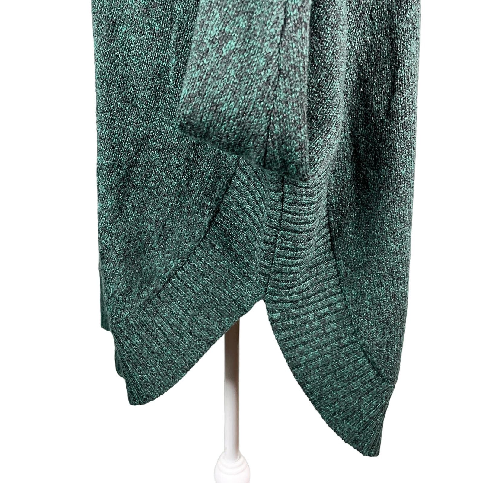 Other AGB Sweater Pine Green Cowl Dolman Sleeves M Oversized New Size M / US 6-8 / IT 42-44 - 6 Thumbnail