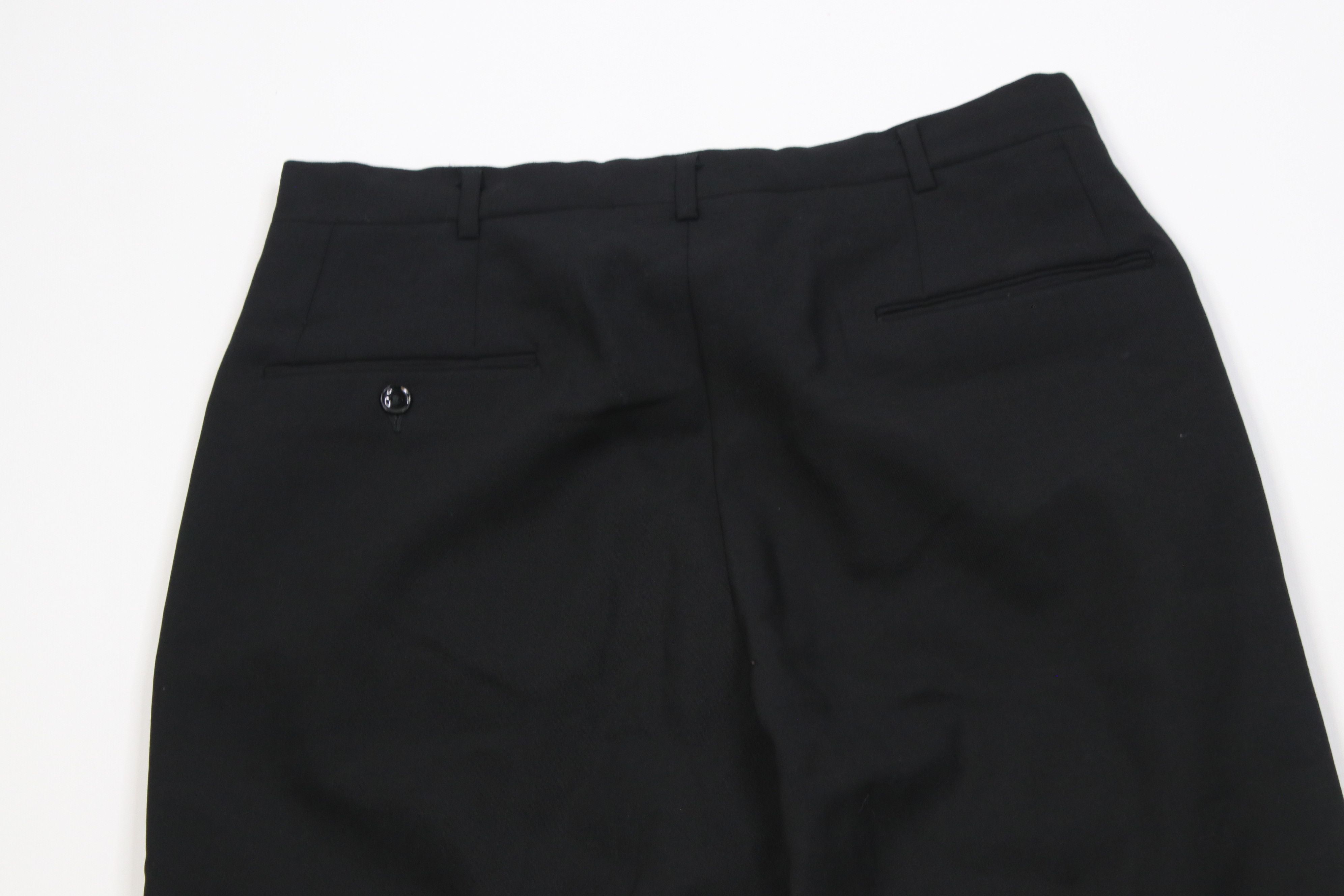 Vintage Vintage 50s 60s Streetwear Wool Knit Chino Pants Black USA Size US 32 / EU 48 - 11 Thumbnail