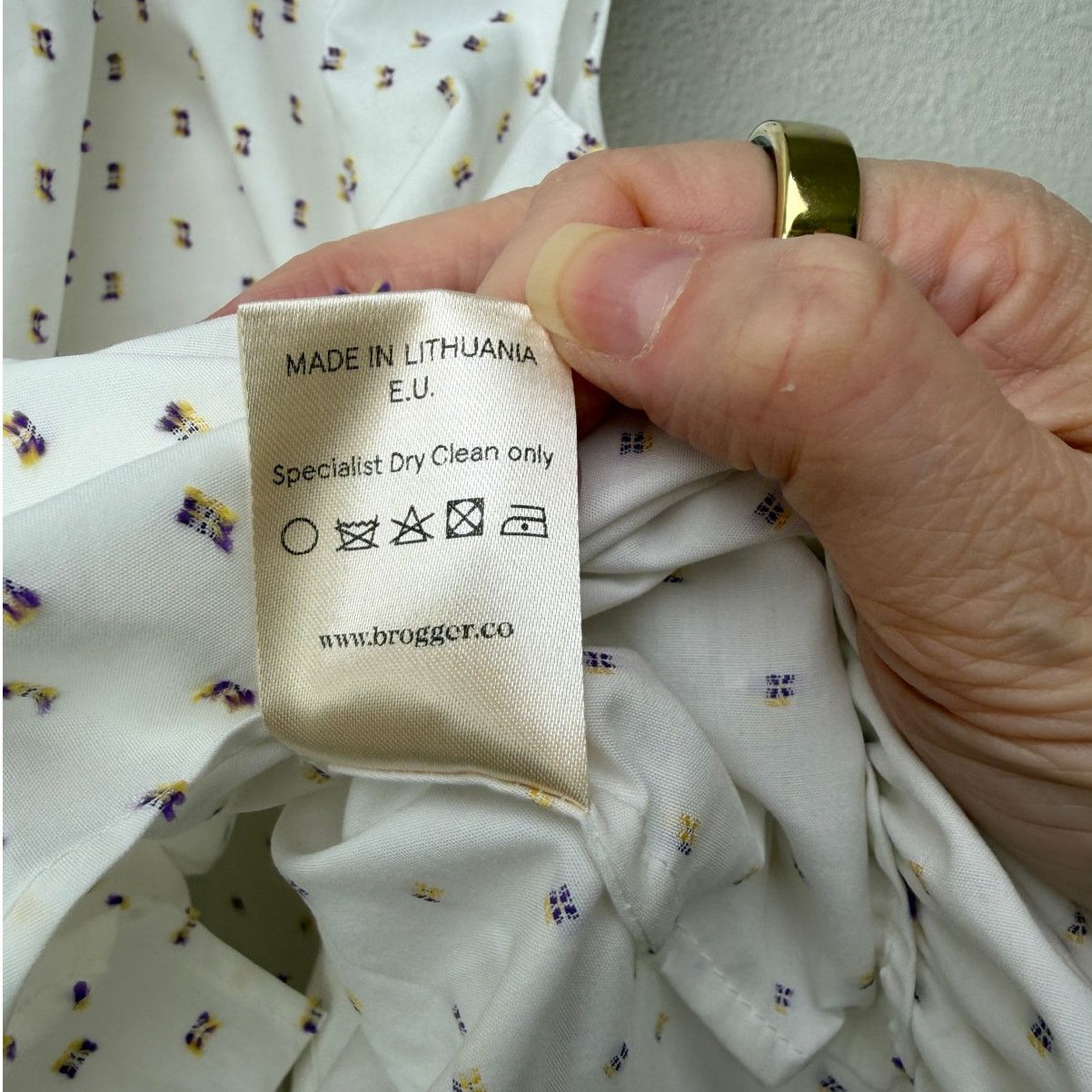 Other Brøgger Blouse White Ruffle Dobby Sleeveless Women US XS Size XS / US 0-2 / IT 36-38 - 12 Thumbnail