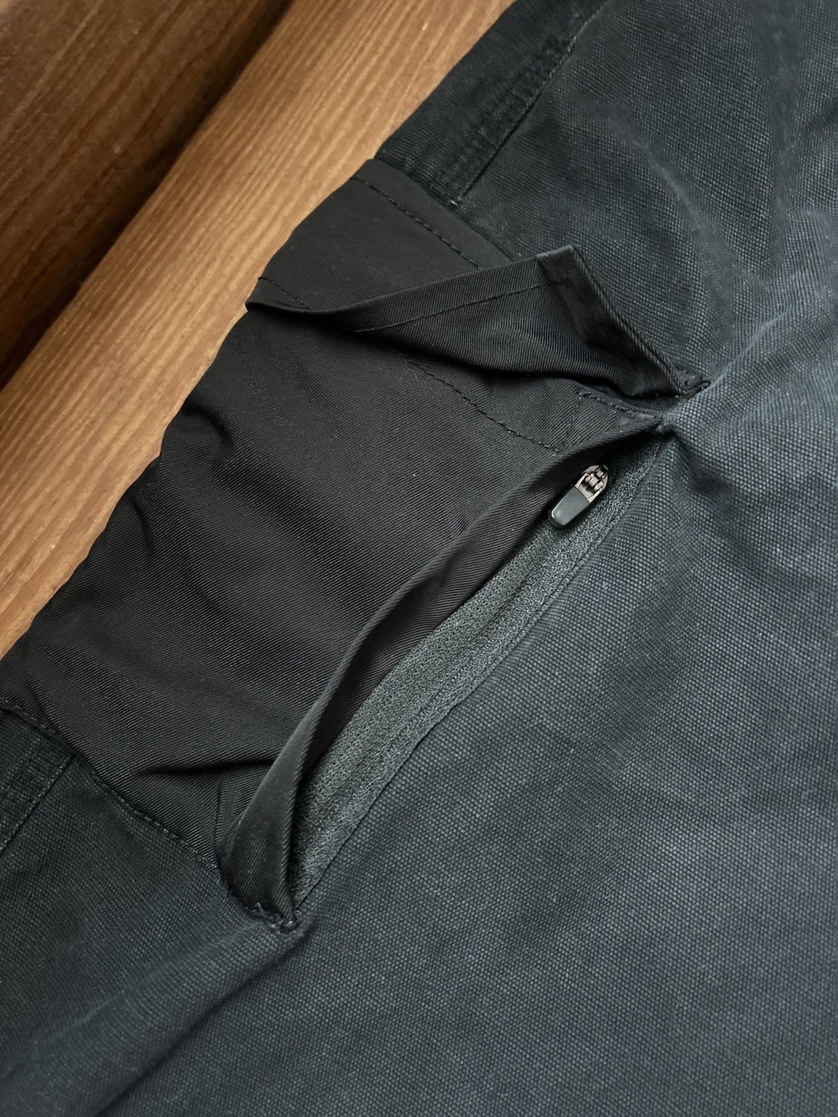 Fugazi Fugazi Black Carpenter Cargo Pants Size US 30 / EU 46 - 2 Thumbnail