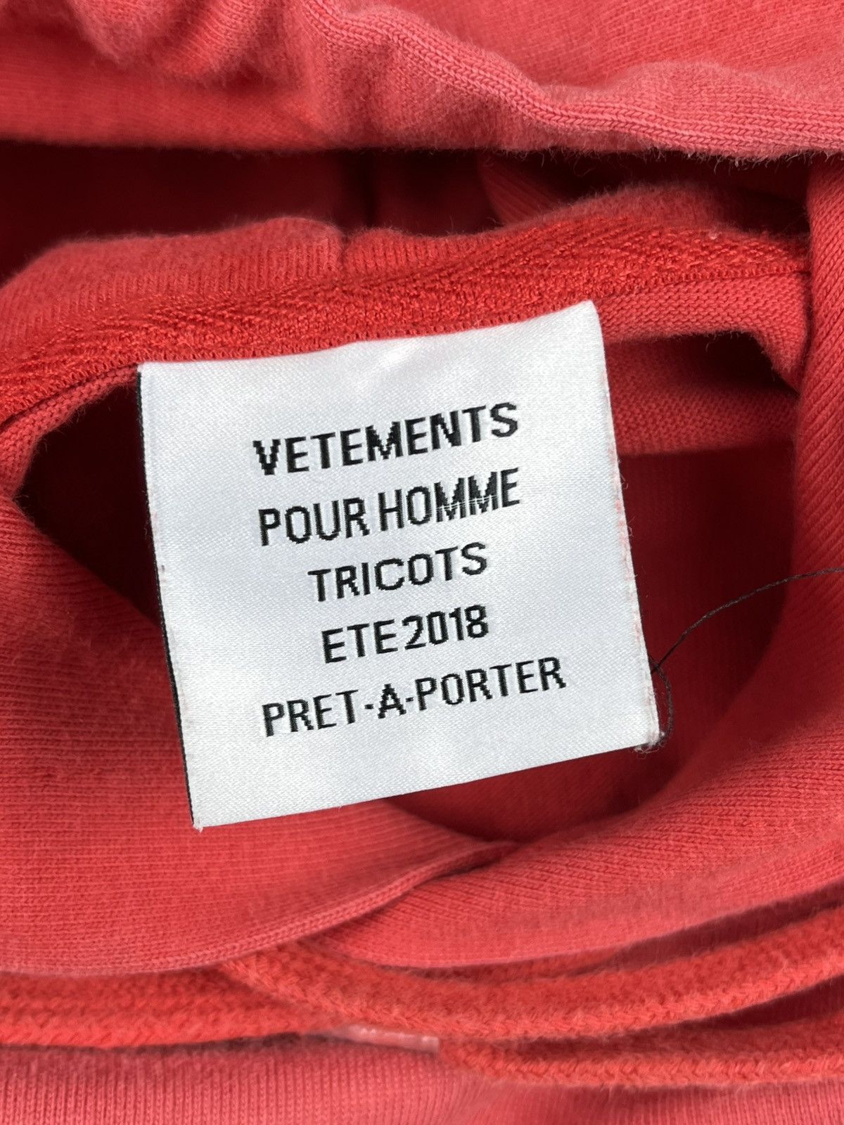 Vetements SS18 Vetements Oversized The Collection Graffiti Logo Hoodie Size US S / EU 44-46 / 1 - 6 Thumbnail