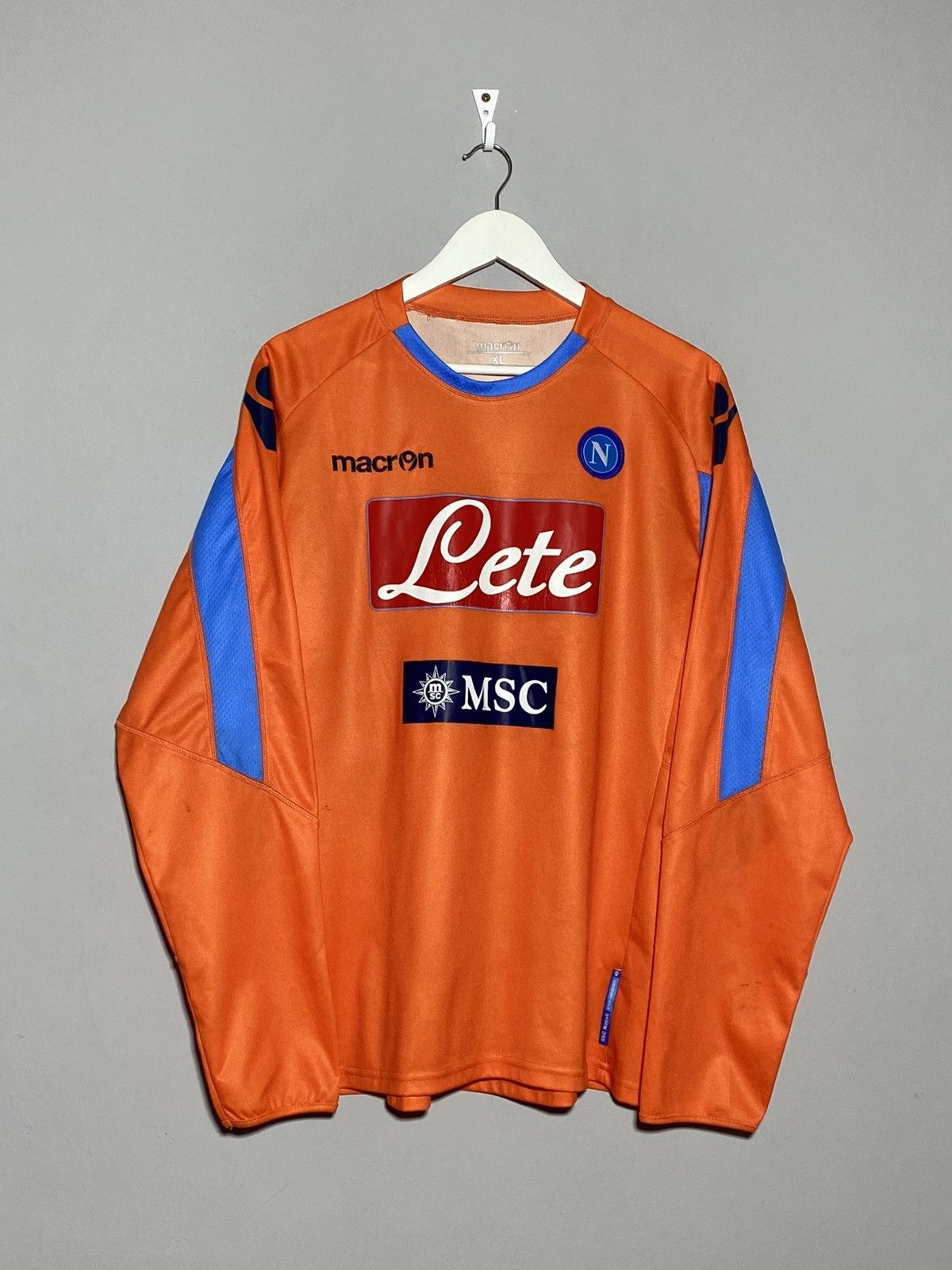 Other 2011/12 SSC Napoli Fourth Goalkeeper Soccer Jersey Seria A Size US XL / EU 56 / 4 - 1 Thumbnail